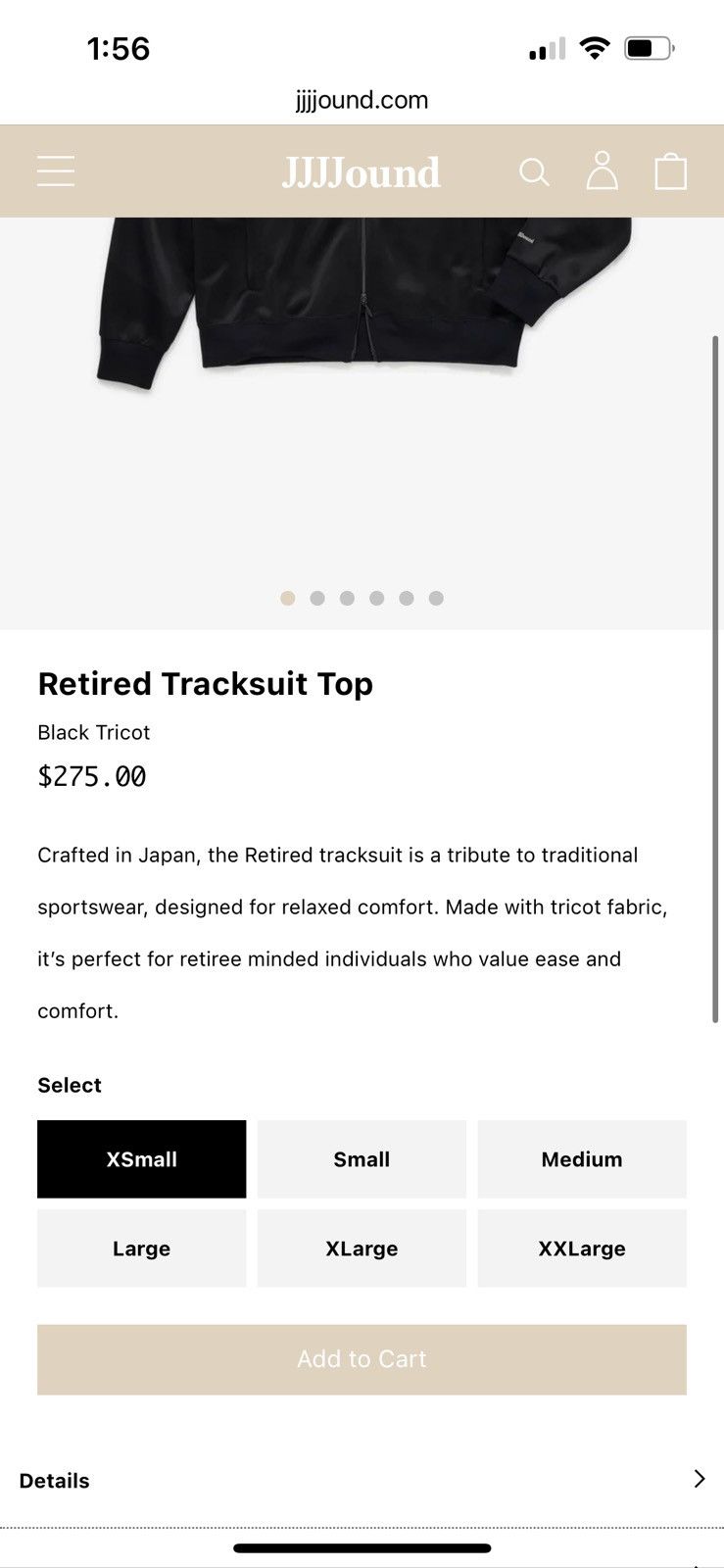 JJJJound Jjjjound Retired Tracksuit Size US XS / EU 42 / 0 - 3 Thumbnail