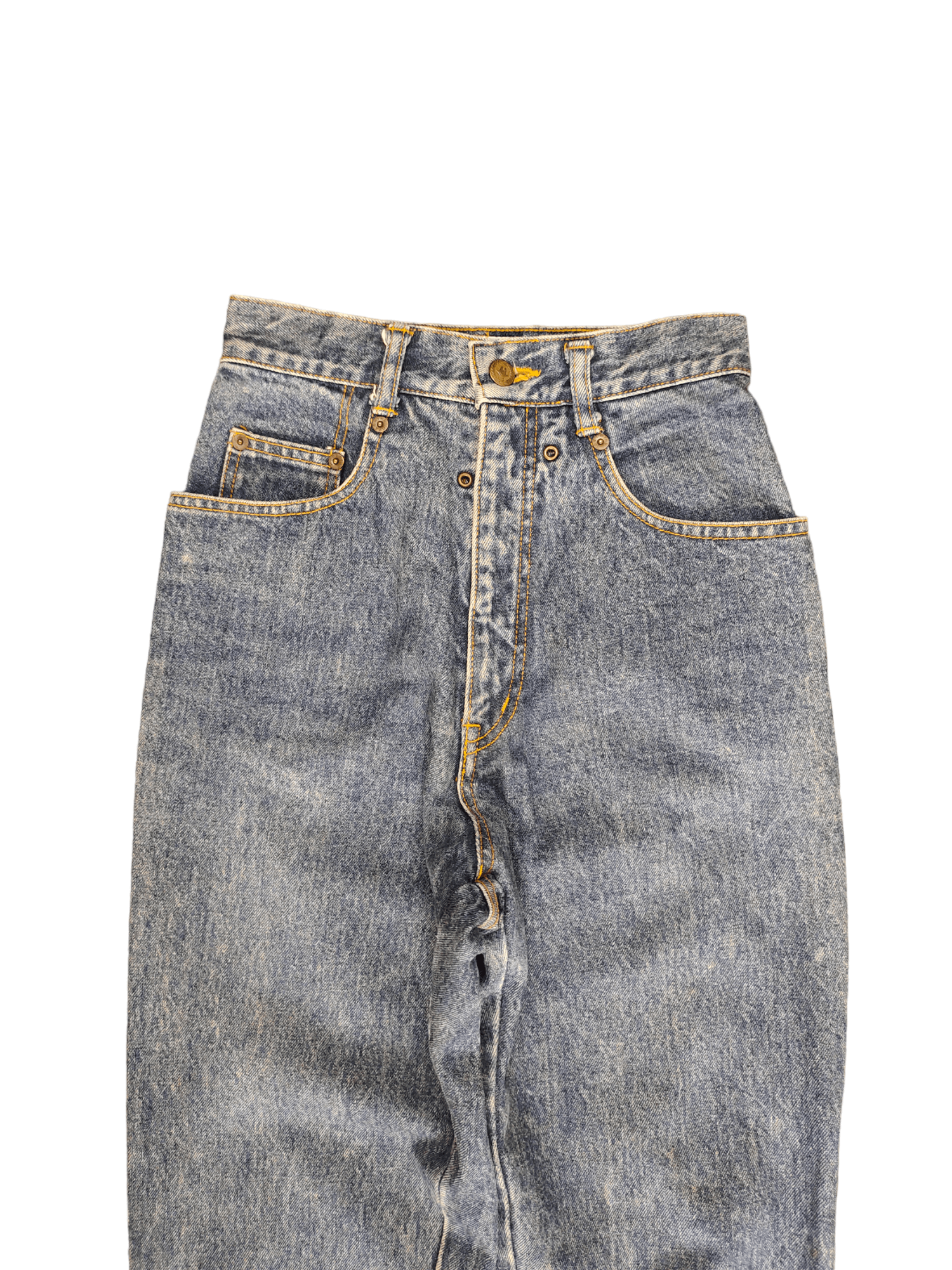Moschino Vintage 90s Moschino Denim Jeans High Rise Size 24" / US 00 / IT 34 - 10 Thumbnail