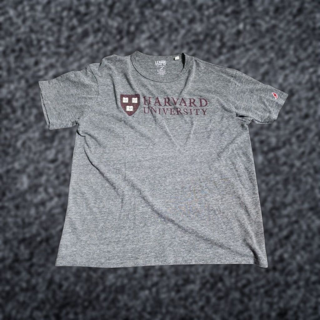 Spell Harvard University Logo T Shirt XL Mens Spell Out Size US XL / EU 56 / 4 - 1 Thumbnail