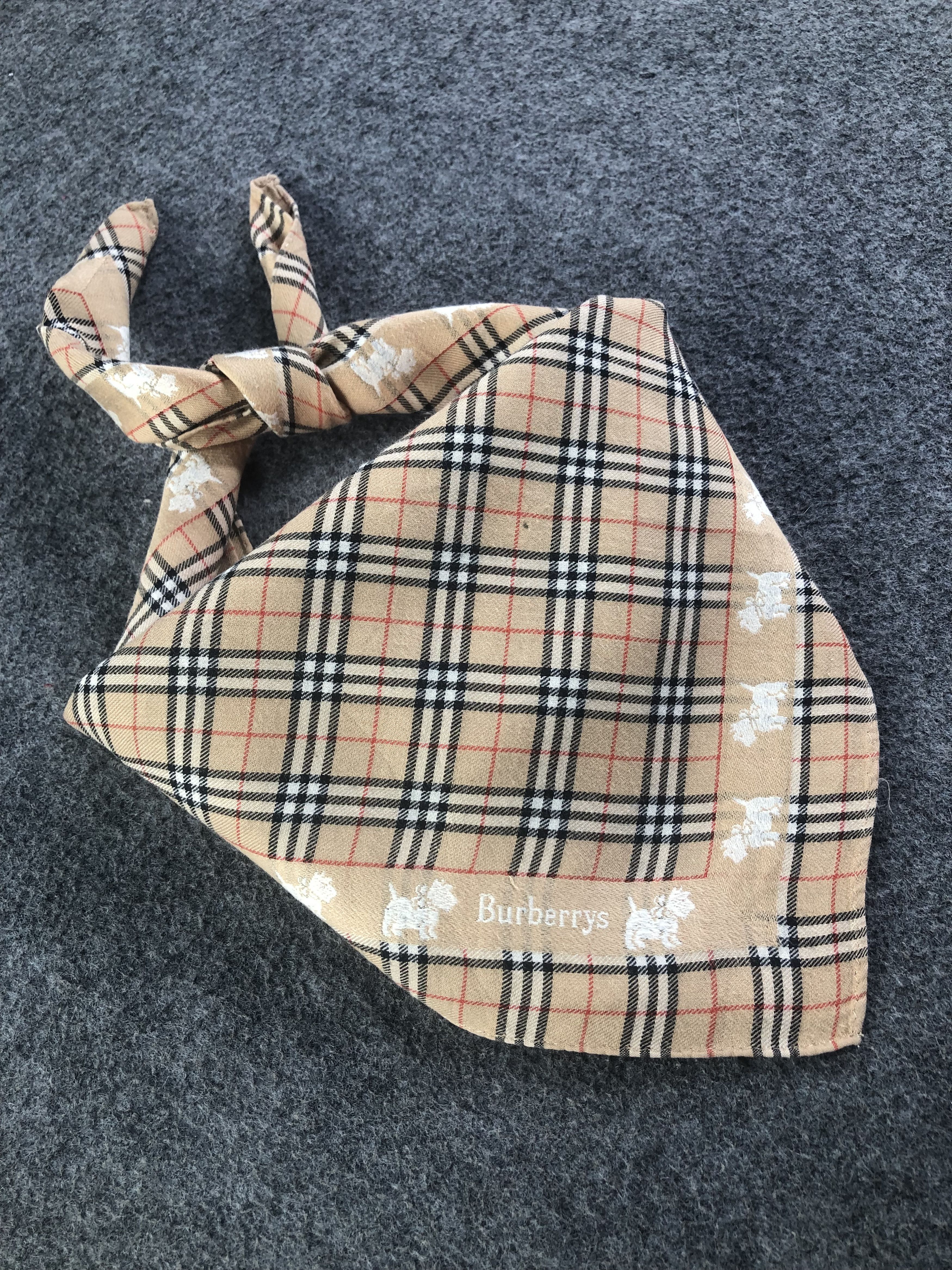 Burberry Burberry Handkerchief / Bandana / Neckerchief Size ONE SIZE - 2 Thumbnail