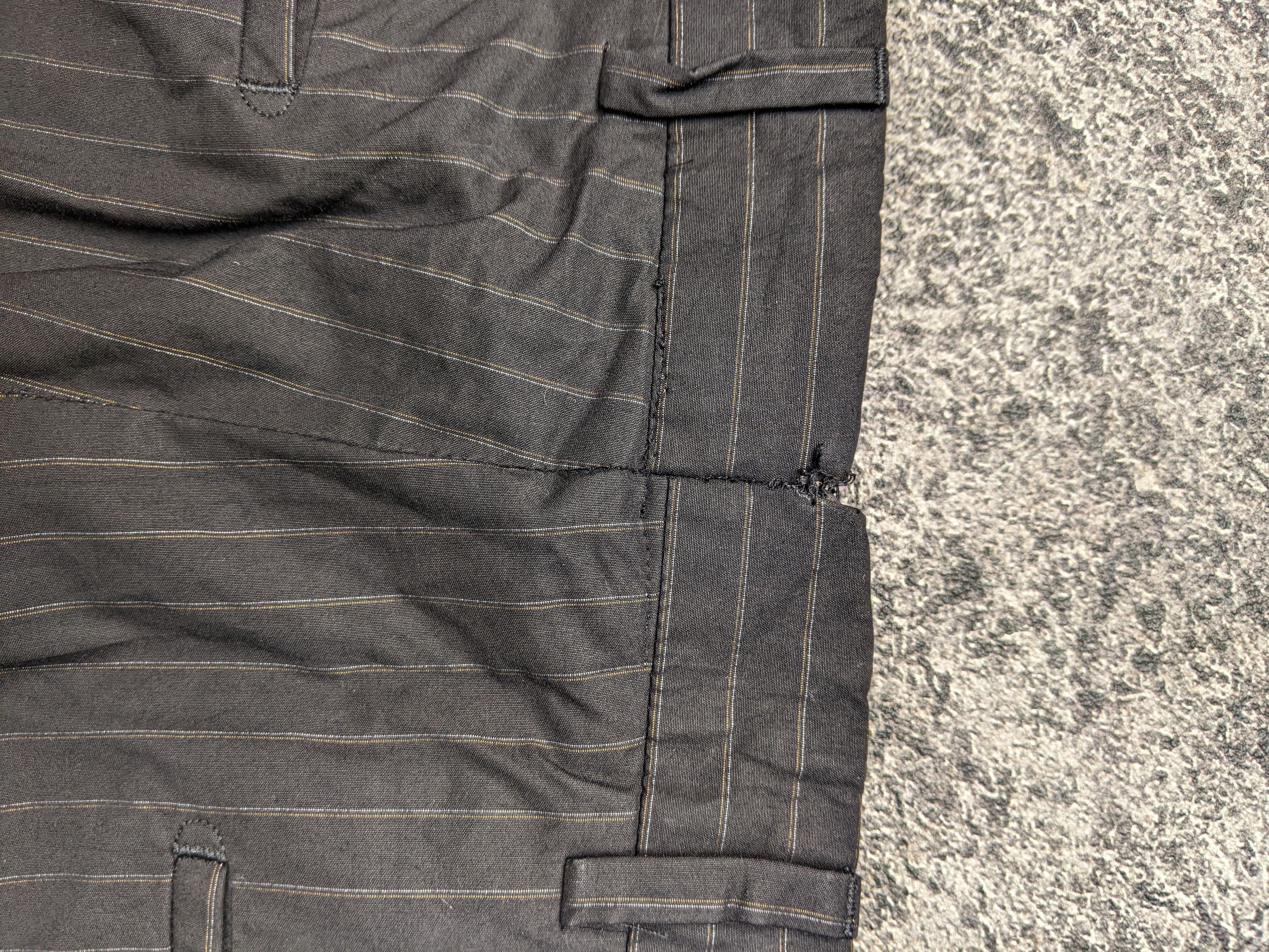 Prada Prada Pinstripe Tailored Pants Navy Size US 34 / EU 50 - 13 Thumbnail