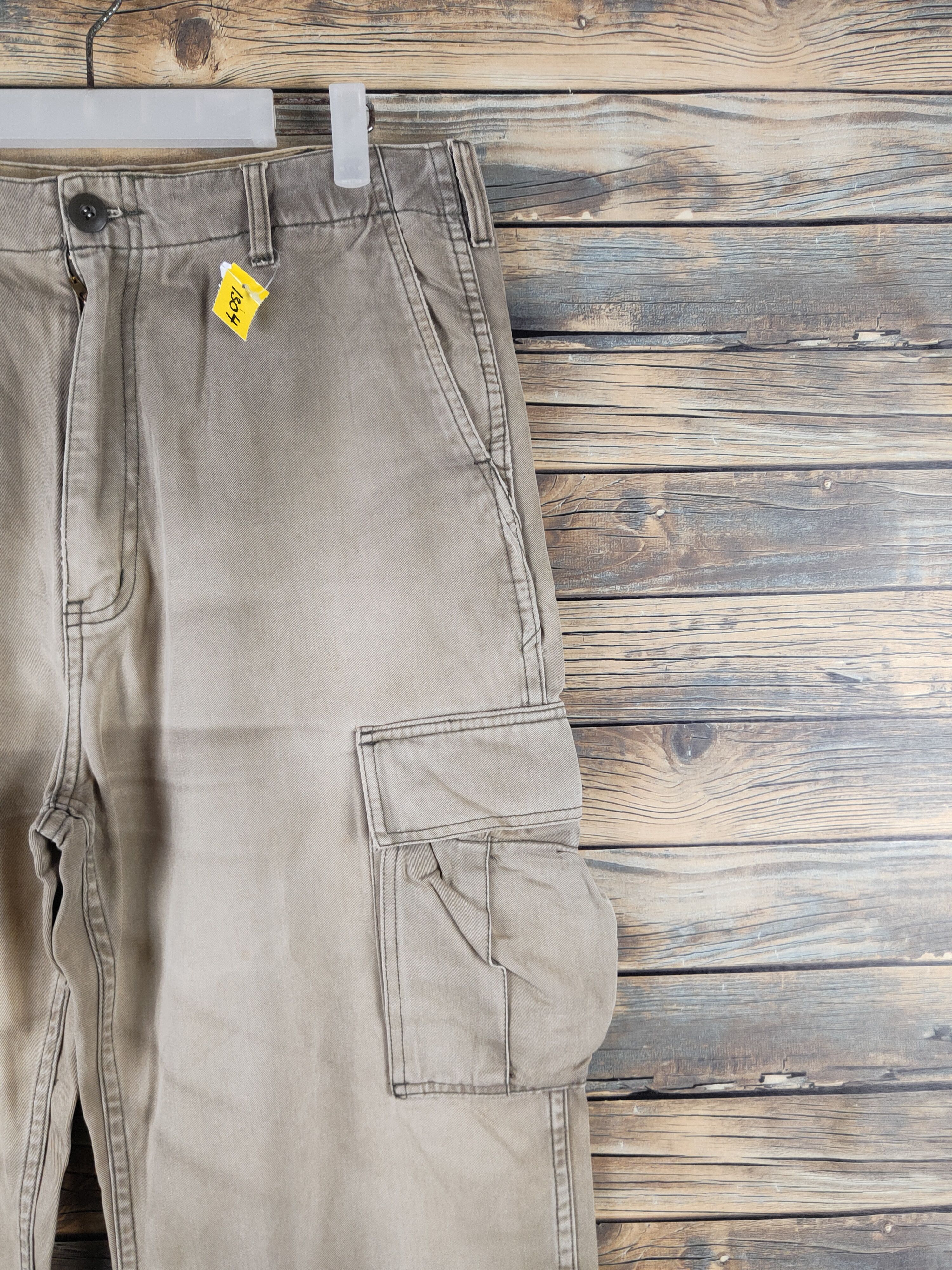 Japanese Brand DL Dog House Beige Multipocket Tactical Cargo Pants #1304 Size US 34 / EU 50 - 5 Thumbnail