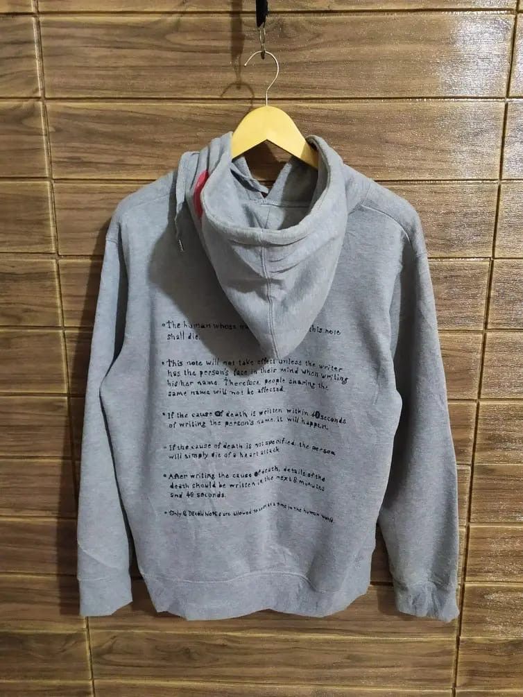 Japanese Brand Rare!!! OG Ryuk Death Note Movie Hoodie Anime Japan Size US L / EU 52-54 / 3 - 3 Thumbnail