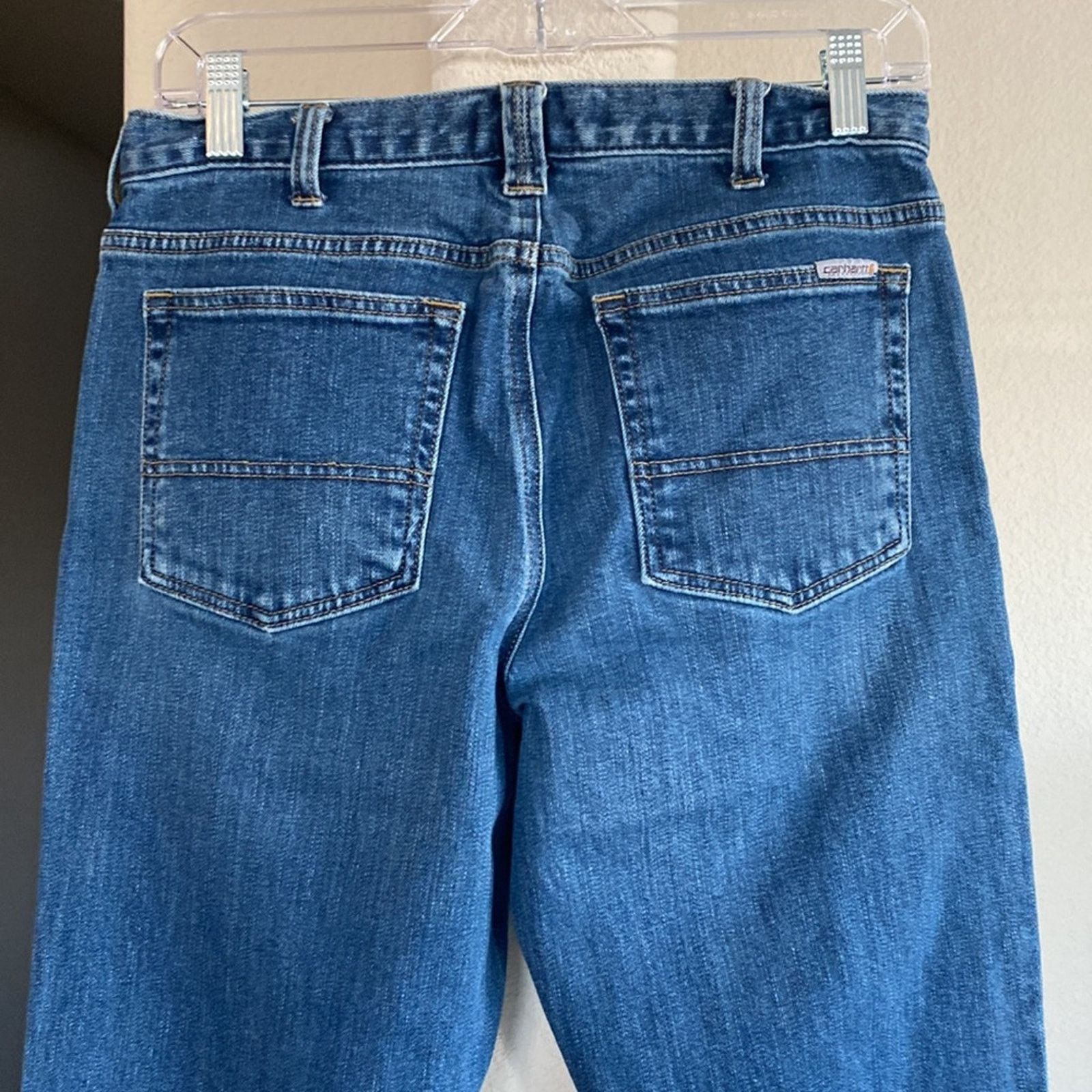 Carhartt Carhartt original fit straight leg jean ranch outdoor sz 8 Size 30" / US 8 / IT 44 - 4 Thumbnail