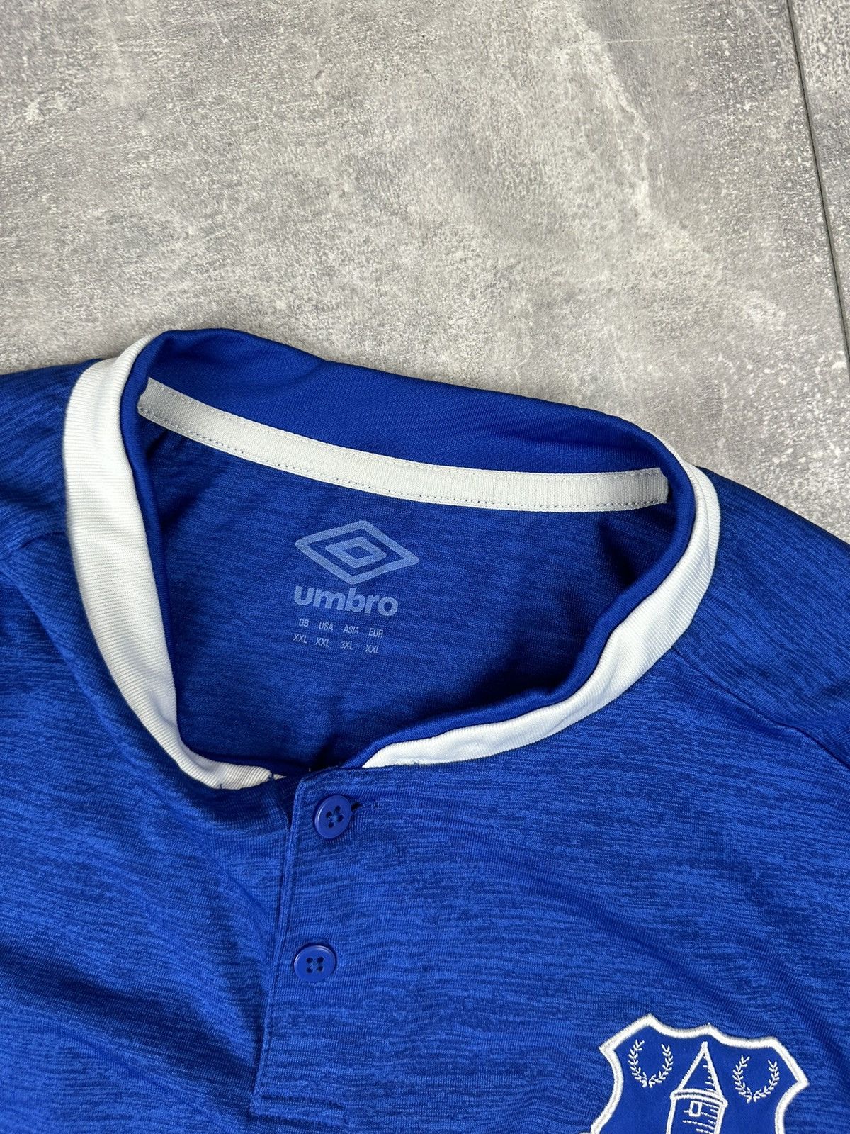 Umbro Umbro Everton 2018/19 Home Long Sleeve #19 Niasse Jersey Size US XXL / EU 58 / 5 - 9 Thumbnail