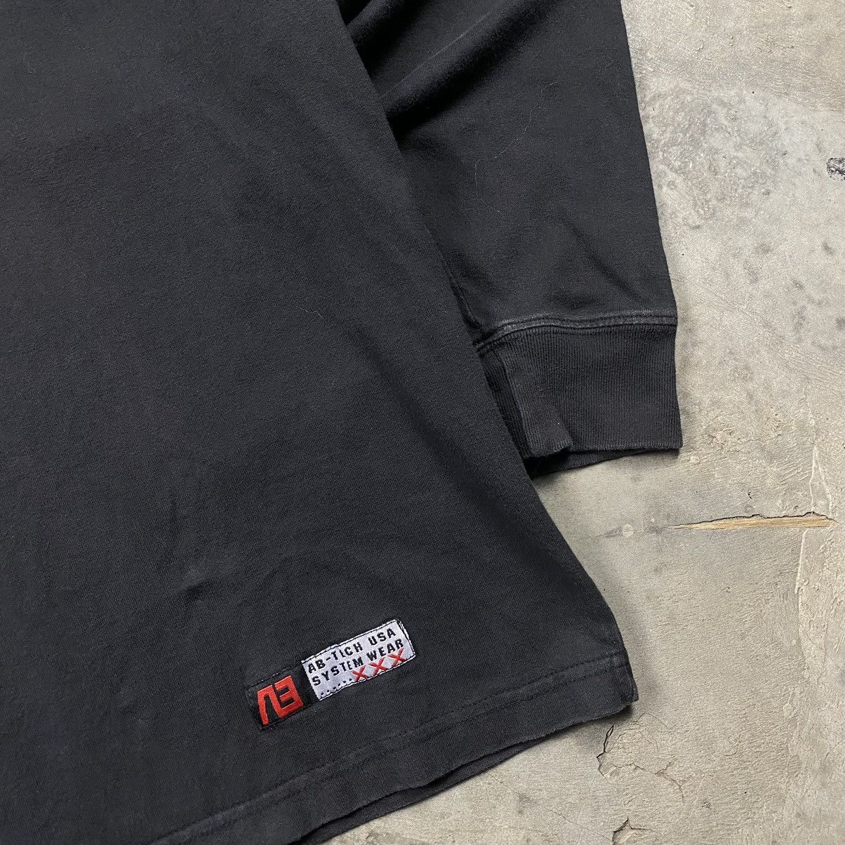 Rap Tees × Vintage y2k AB-Tech Hiphop Bboy Wording Tattoo LS Tee Size US L / EU 52-54 / 3 - 3 Thumbnail