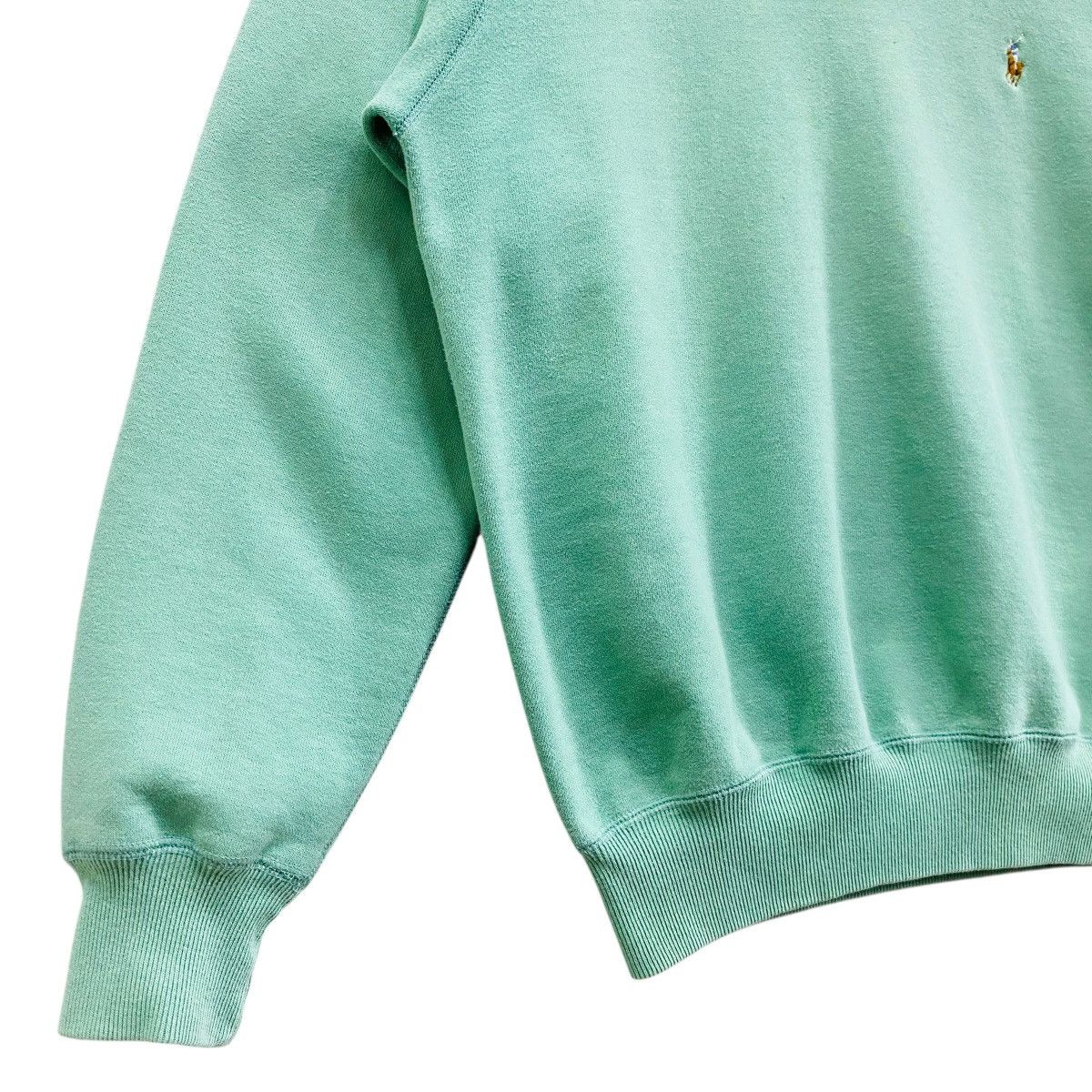 Polo Ralph Lauren Vintage Polo Ralph Lauren Sweatshirt Green Made In Japan Size US M / EU 48-50 / 2 - 3 Thumbnail