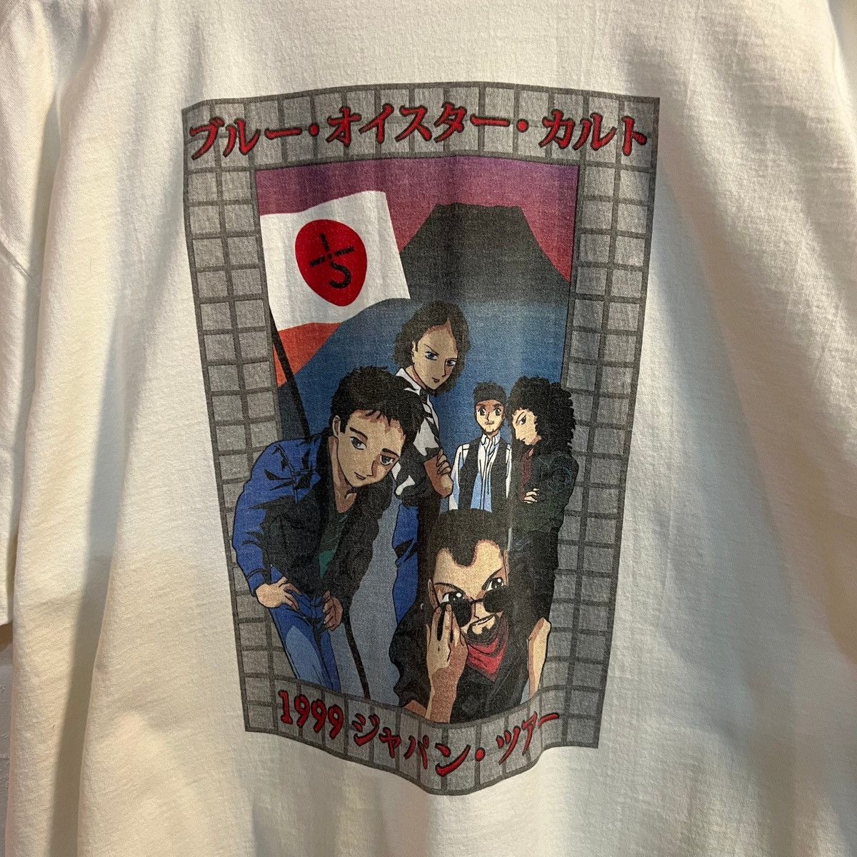 Band Tees × Vintage Vintage Blue Oyster Cult 1999 Japan Tour Anime T-Shirt - XXL Size US XXL / EU 58 / 5 - 4 Thumbnail