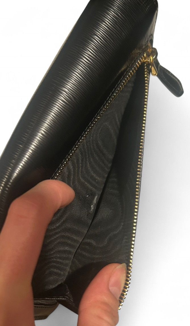 Prada Prada Large Black Saffiano Leather Wallet Size ONE SIZE - 11 Thumbnail