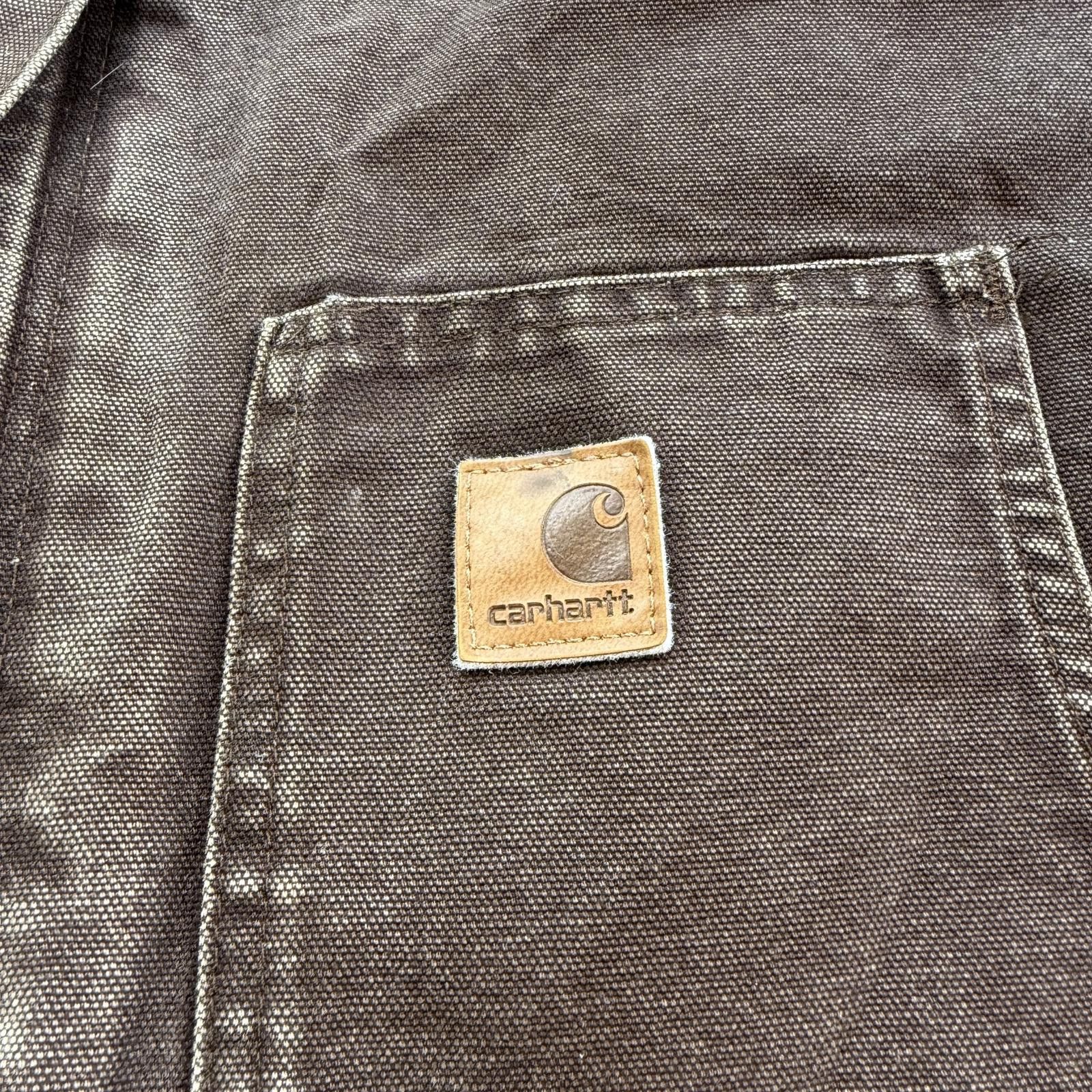 Carhartt Vintage Carhartt Brown Duck Work Jacket Quilted Lined XL T Size US XL / EU 56 / 4 - 7 Thumbnail