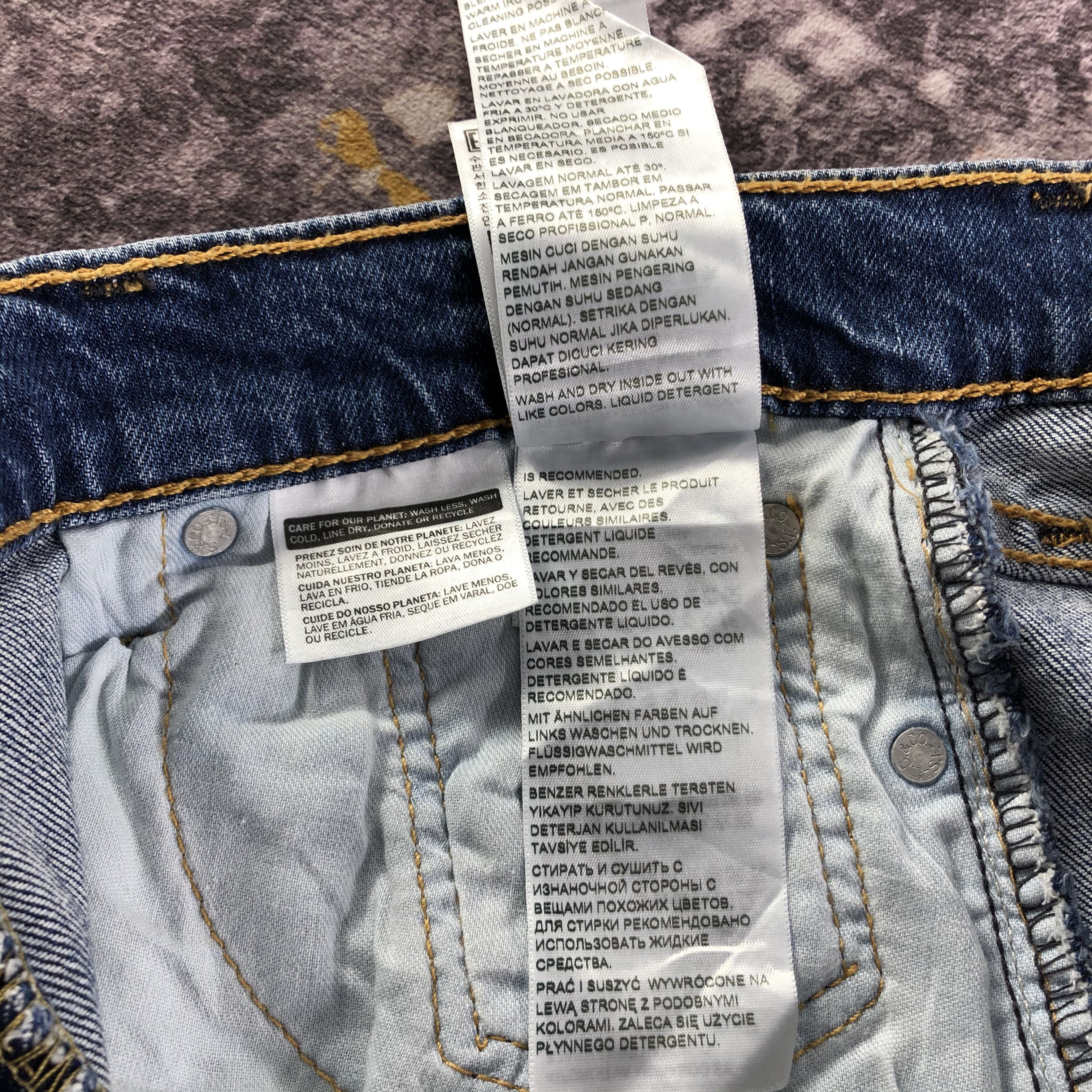 Levi's × Vintage Vintage Blue Wash Levis 510 Jeans-JM3261 Size US 30 / EU 46 - 11 Thumbnail