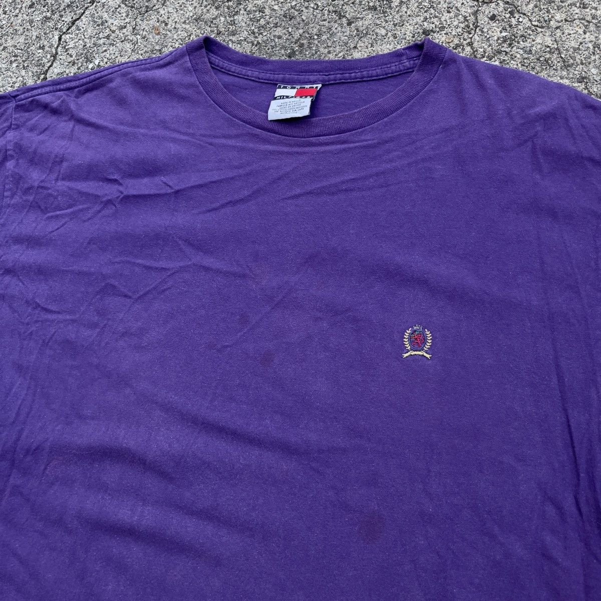 Tommy Hilfiger Vintage 90s TOMMY HILFIGER Embroidered Logo Shirt Size US XL / EU 56 / 4 - 2 Thumbnail