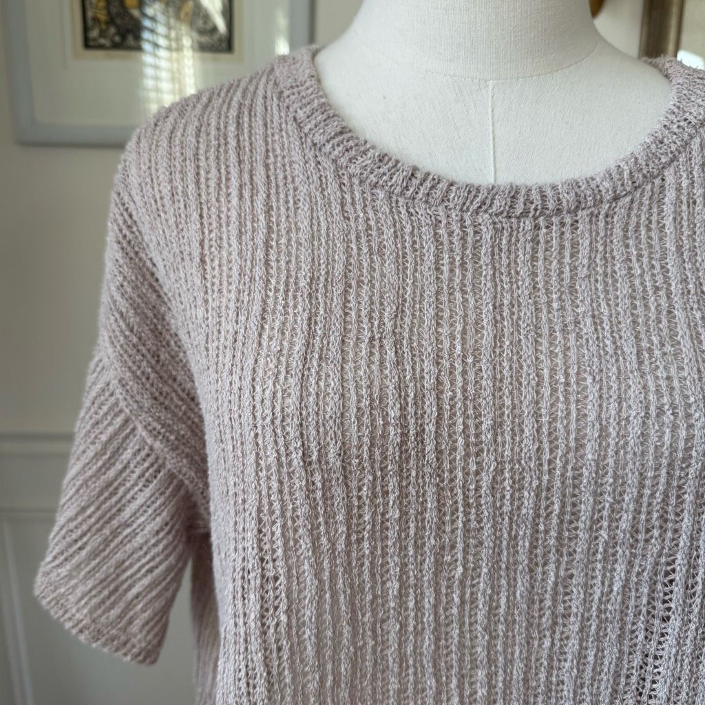 Other Cherish Open Weave Top Off Taupe S Size S / US 4 / IT 40 - 4 Thumbnail