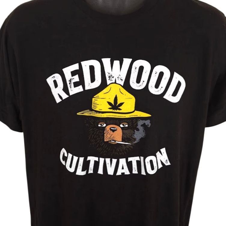 Tultex Tultex Redwood Cultivation T Shirt Mens L Black Grow Team Las Vegas Cannabis Shirt Adults Mens Size US L / EU 52-54 / 3 - 2 Thumbnail
