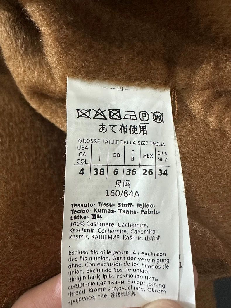 Max Mara Max Mara Cashmere Camel Coat Size M / US 6-8 / IT 42-44 - 3 Thumbnail