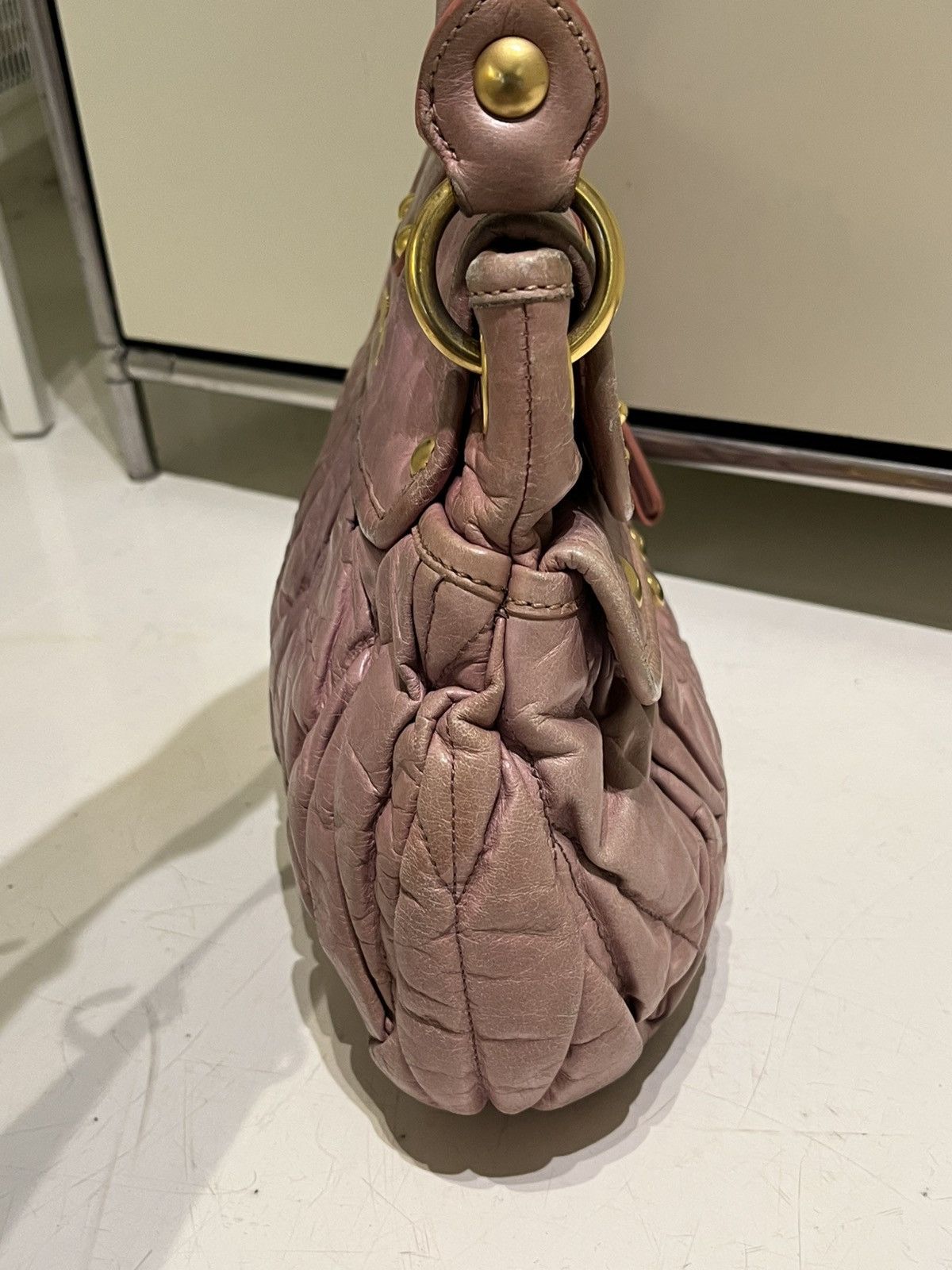Miu Miu MIU MIU METALASSE BAG Size ONE SIZE - 6 Thumbnail