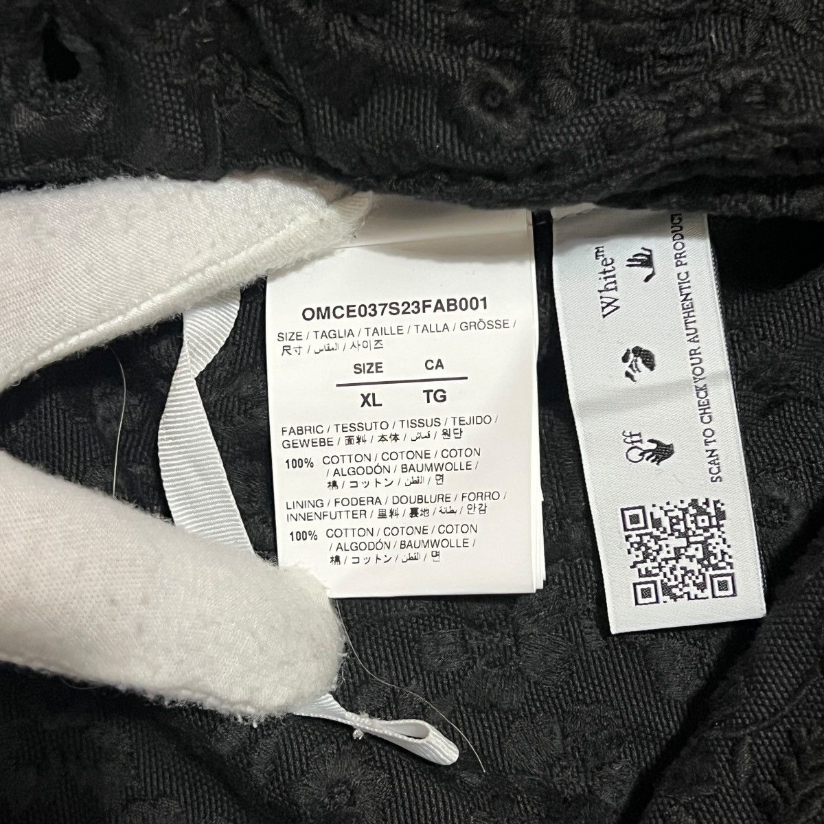 Off-White Off White 23SS Flower Embroidery Carpenter Flare Denim Black Size US 44 / EU 60 - 7 Thumbnail