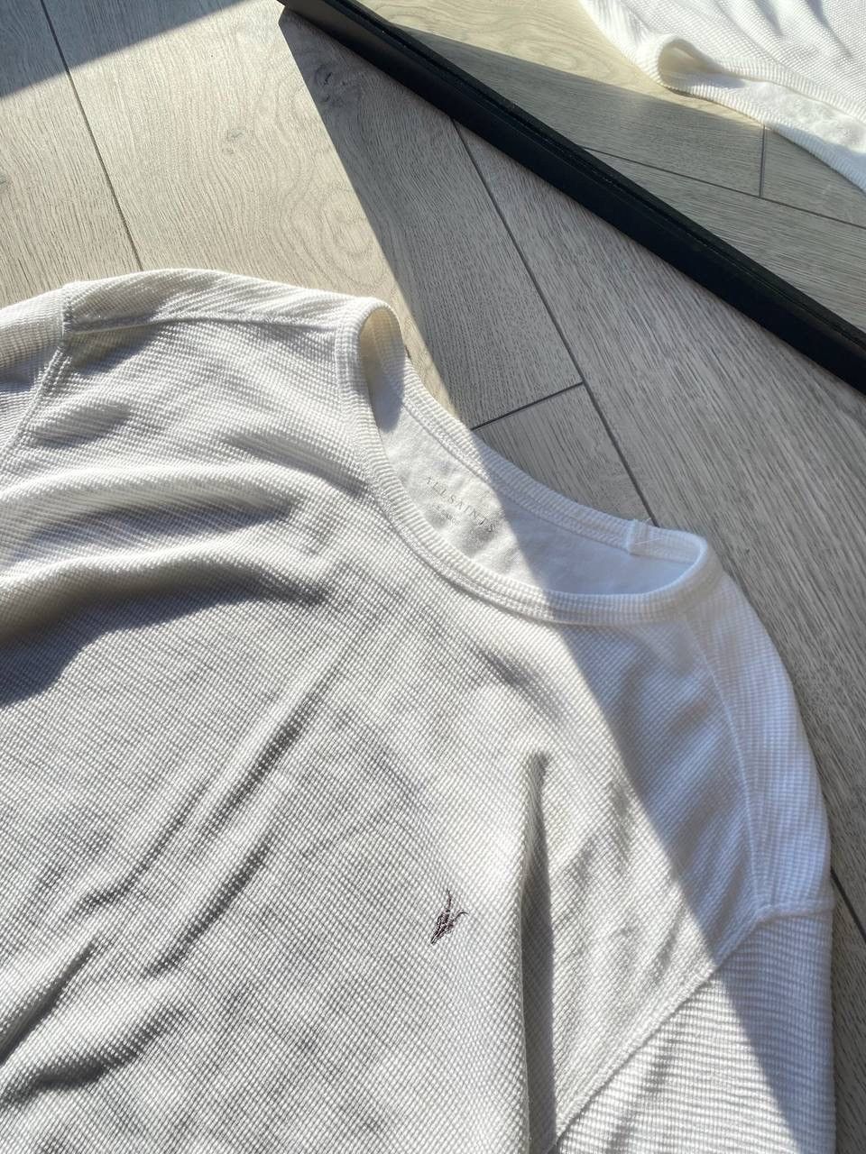 Allsaints × Vintage Vintage Allsaints White Classic Longsleeve Y2K XL Size US XL / EU 56 / 4 - 5 Thumbnail