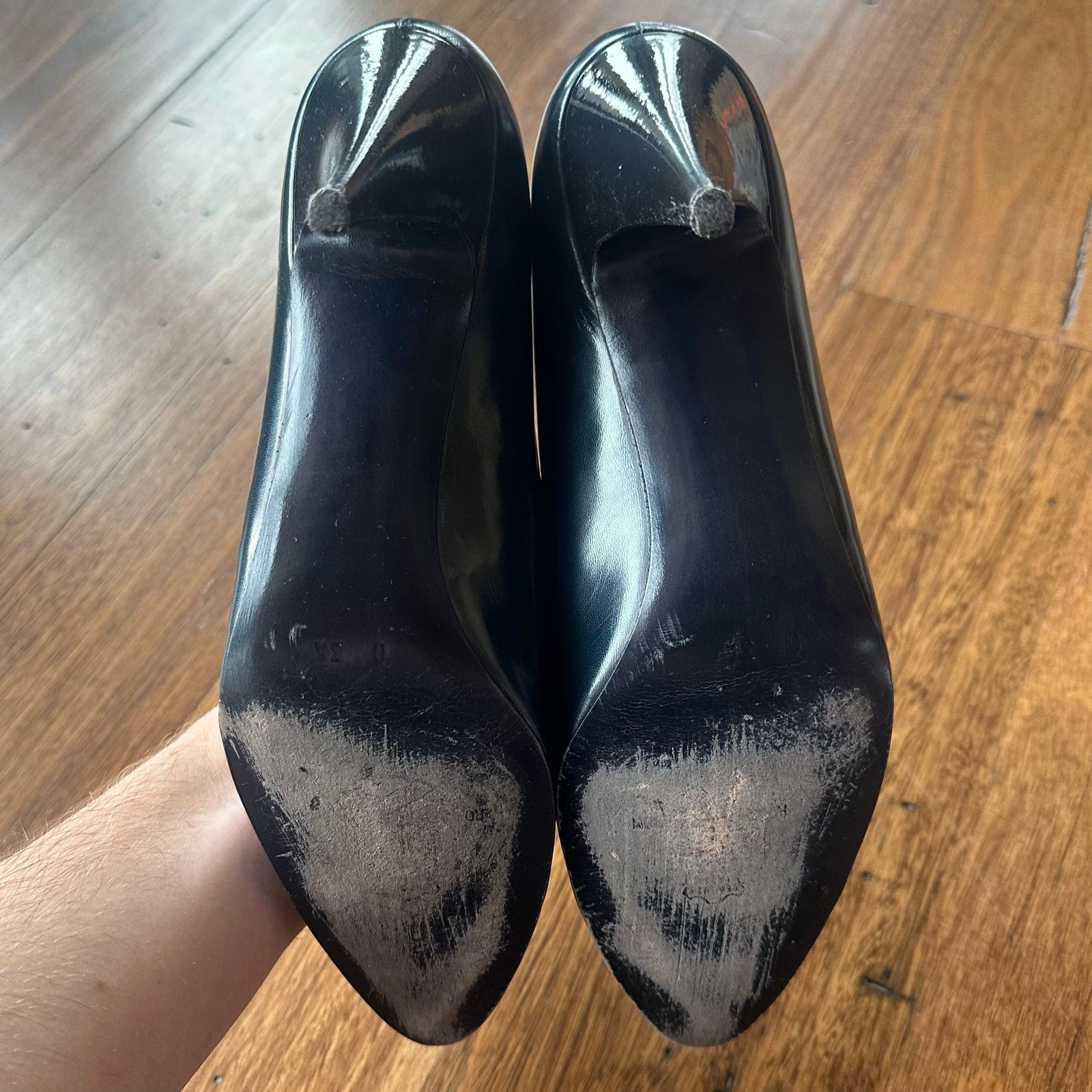 Other ROBERTO NOGUERON heels blue with black toe cover Size US 9 / IT 39 - 4 Thumbnail