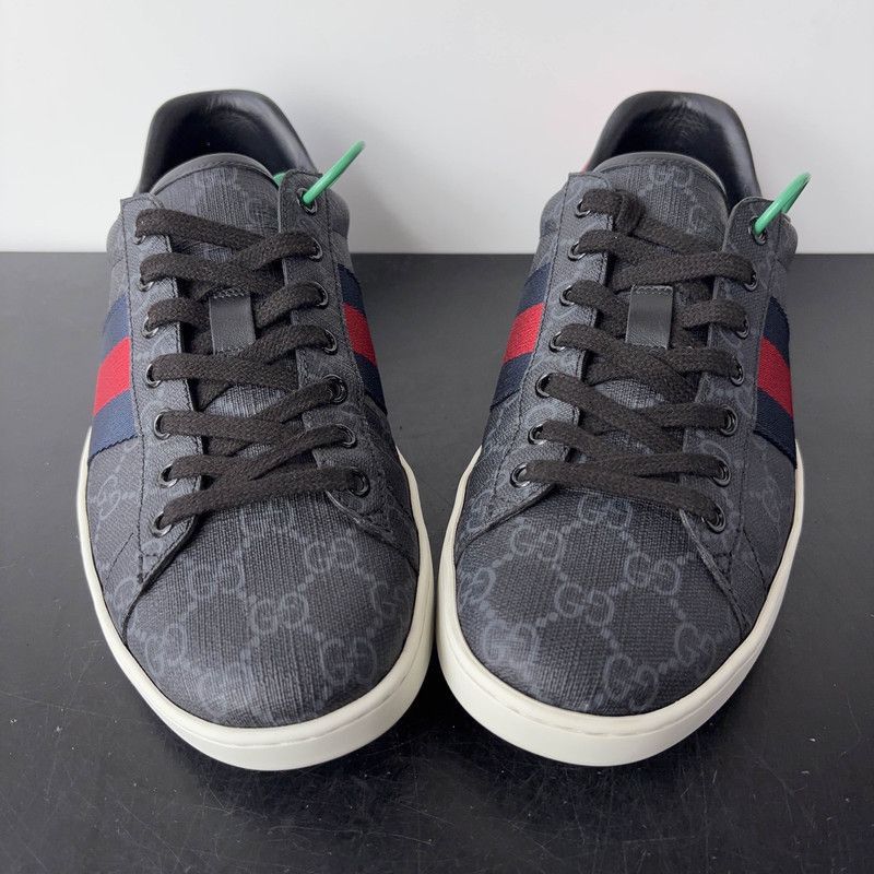 Gucci Gucci Ace GG Supreme Fashion Sneakers for Men - Size US 8.5 / EU 41-42 - 6 Thumbnail