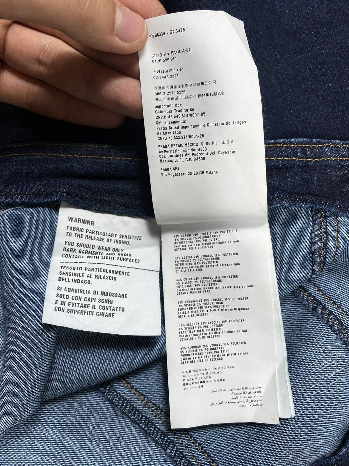 Prada Prada Denim Jeans Women Size 27" / US 4 / IT 40 - 12 Thumbnail