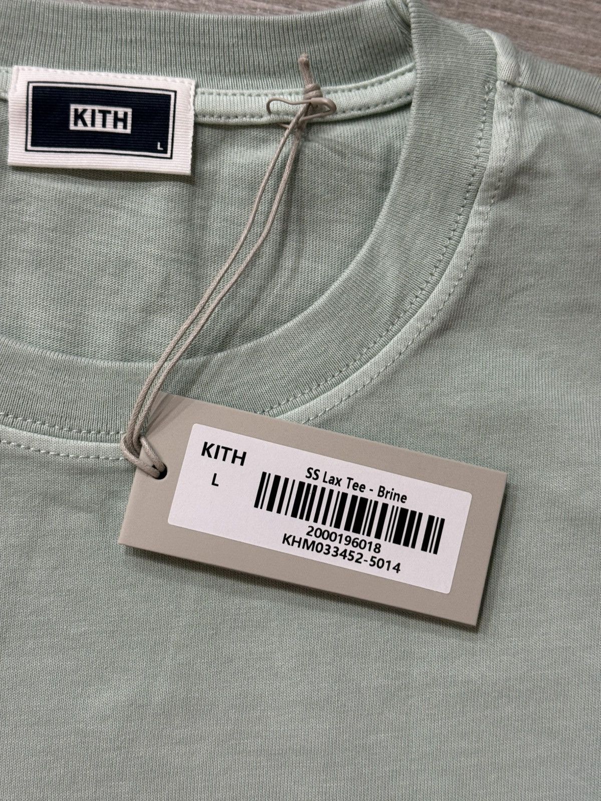 Kith Men's KITH LAX Tee Brine khm033452-5014 T-Shirt Size L Large Size US L / EU 52-54 / 3 - 7 Thumbnail