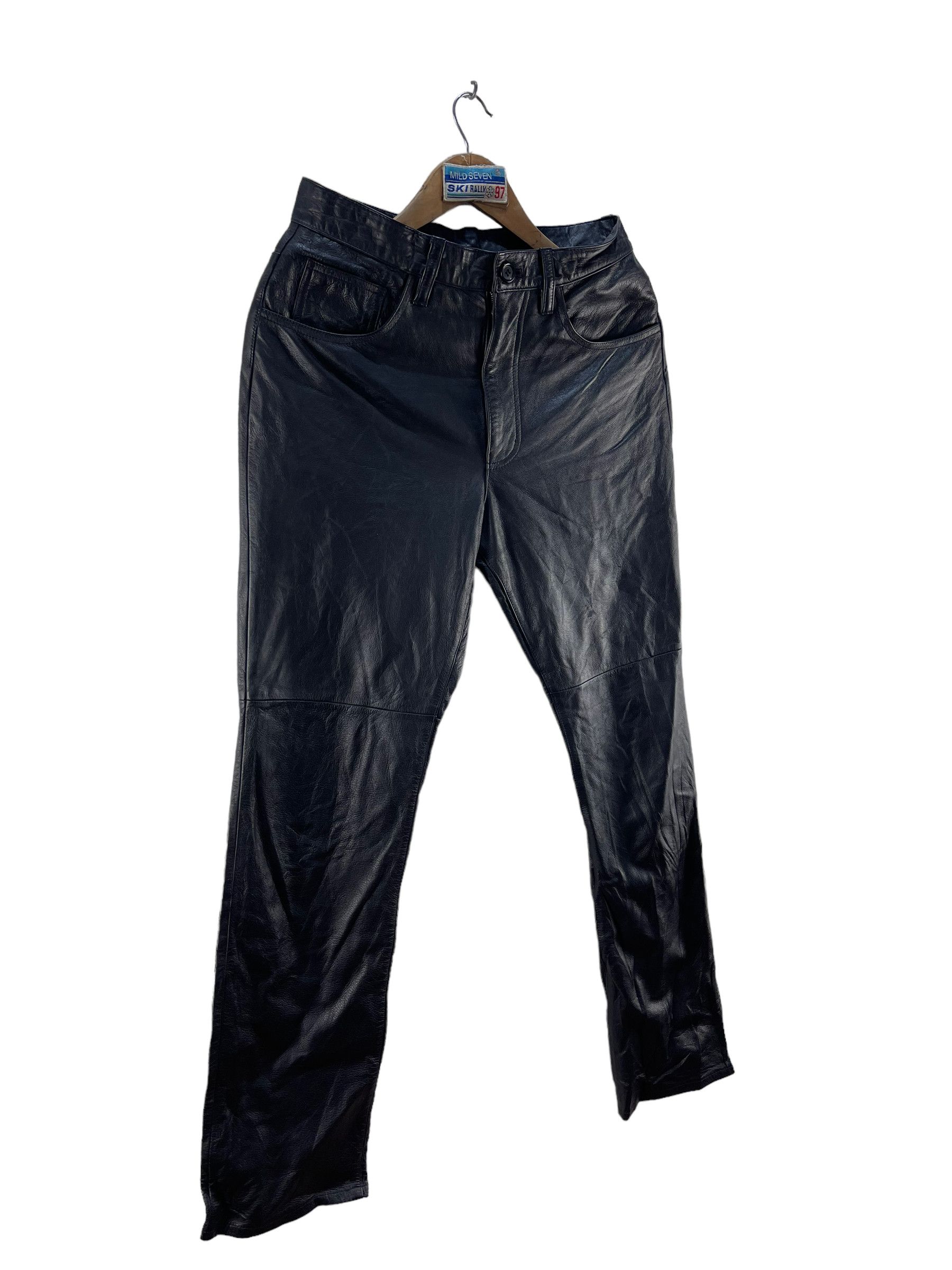 Takeo Kikuchi Vintage Takeo Kikuchi Leather Pant Size US 30 / EU 46 - 3 Thumbnail