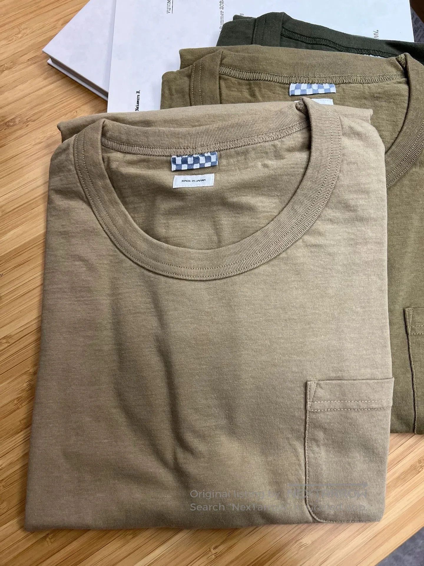 Visvim Green Short Sleeve Crewneck T-Shirt. Size US L / EU 52-54 / 3 - 6 Thumbnail