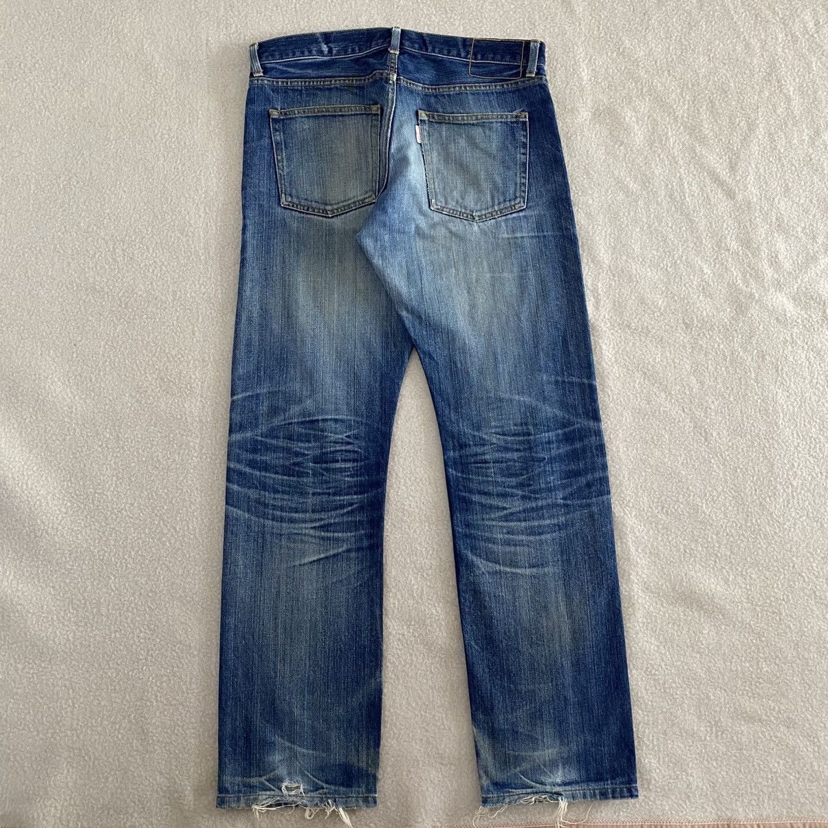 Beams Plus × If Six Was Nine Vintage Beams Distressed Denim w33 Size US 33 - 4 Thumbnail