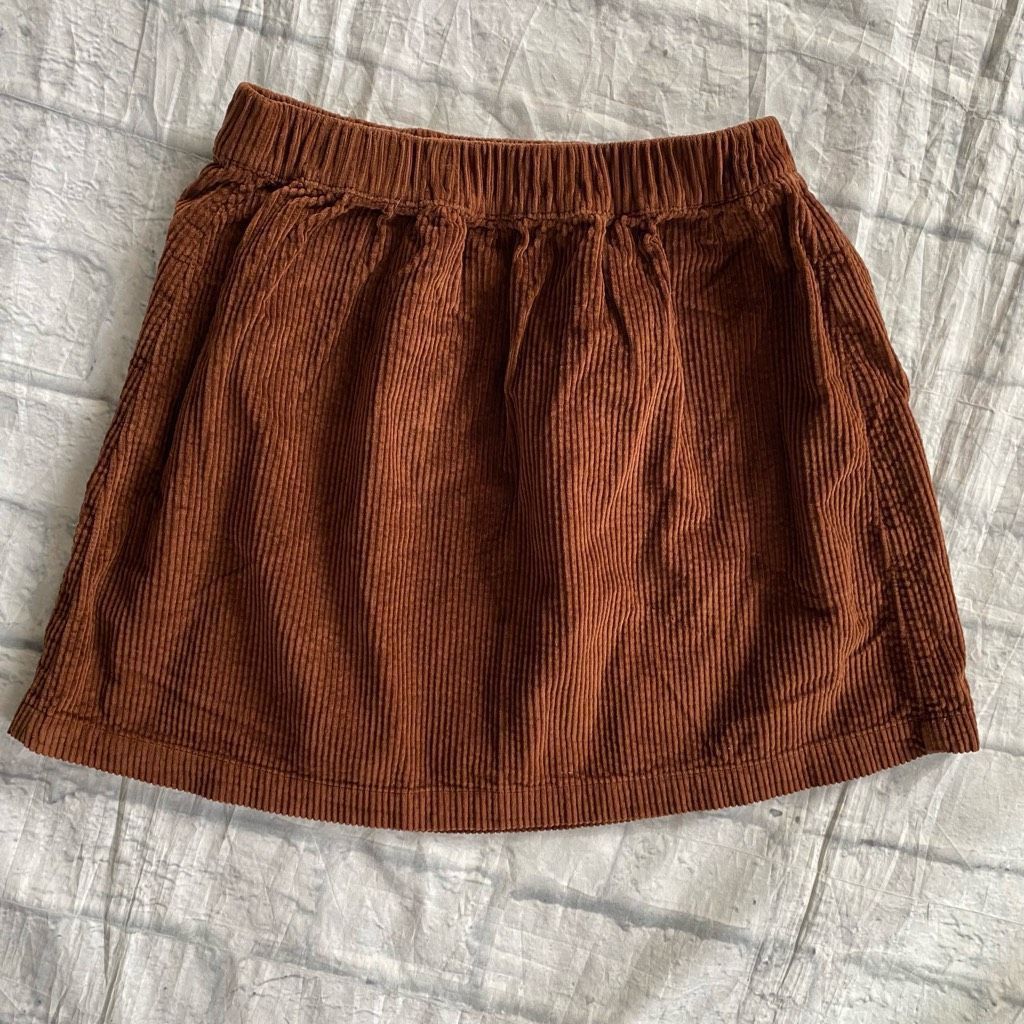American Eagle Outfitters American Eagle women S pull on corduroy mini skirt brown Size 27" / US 4 / IT 40 - 1 Thumbnail