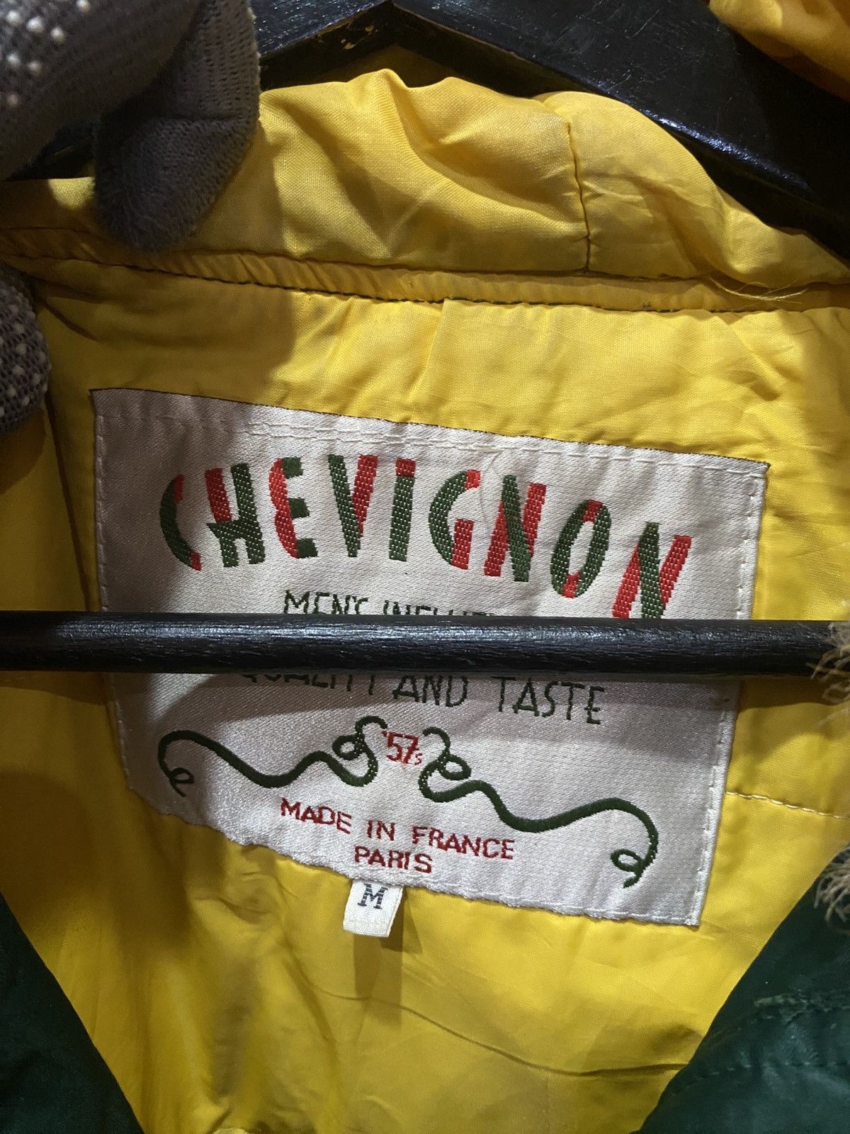 Chevignon Vintage Chevignon Paris Billiard Green Nylon Bomber Jacket Size US M / EU 48-50 / 2 - 9 Thumbnail