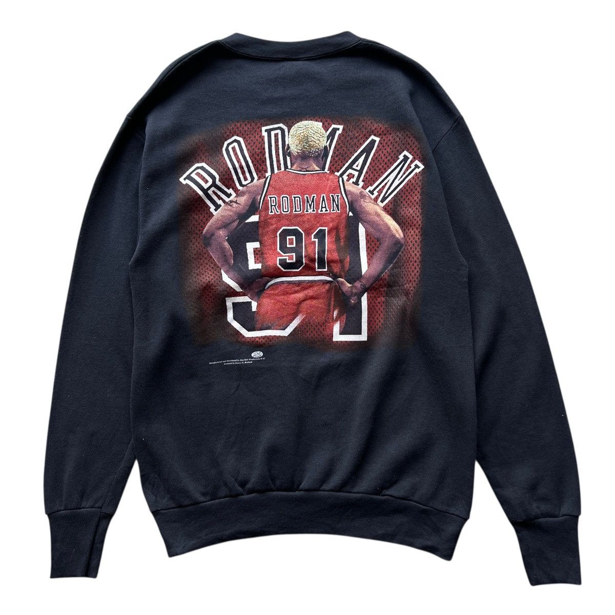 Vintage Vintage 1997 Rodman 91 Chicago Bulls Sweatshirt Size US M / EU 48-50 / 2 - 1 Thumbnail