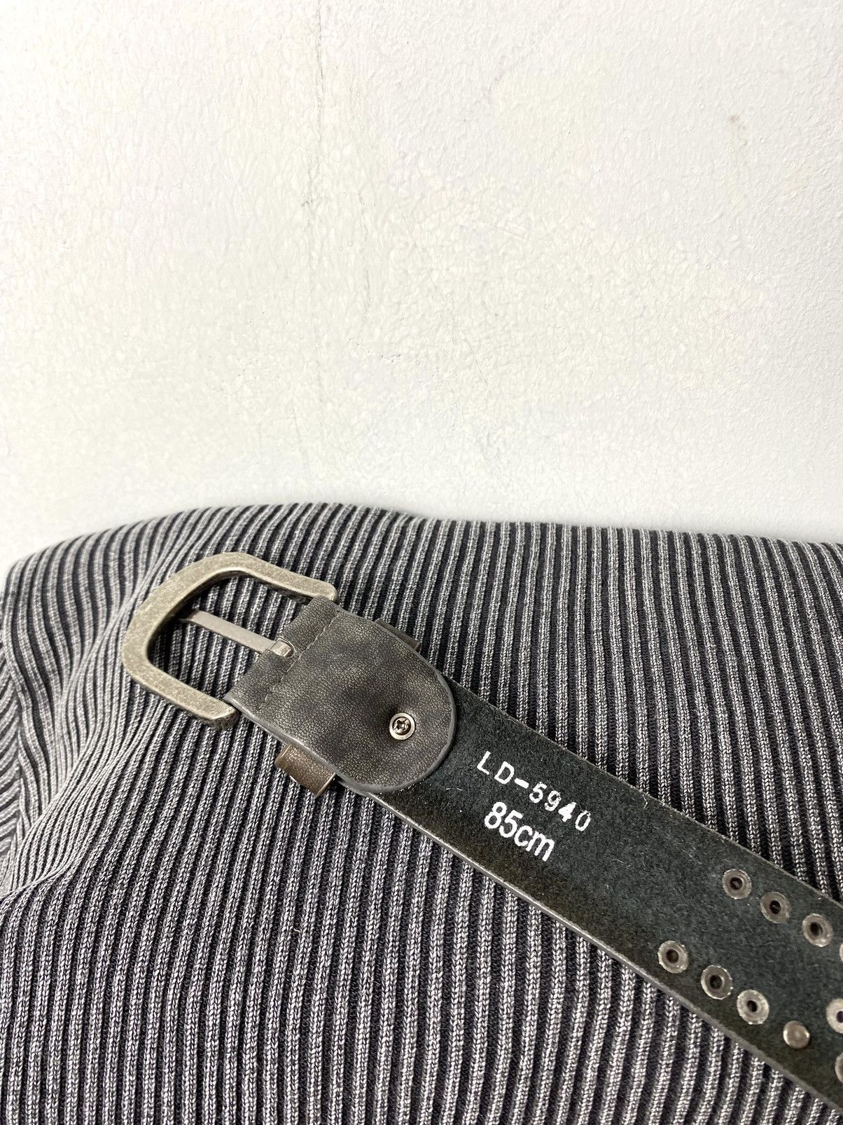 Japanese Brand Vintage Crazy Metal Belt Drip Japanese Hype bb Simon Size ONE SIZE - 7 Thumbnail