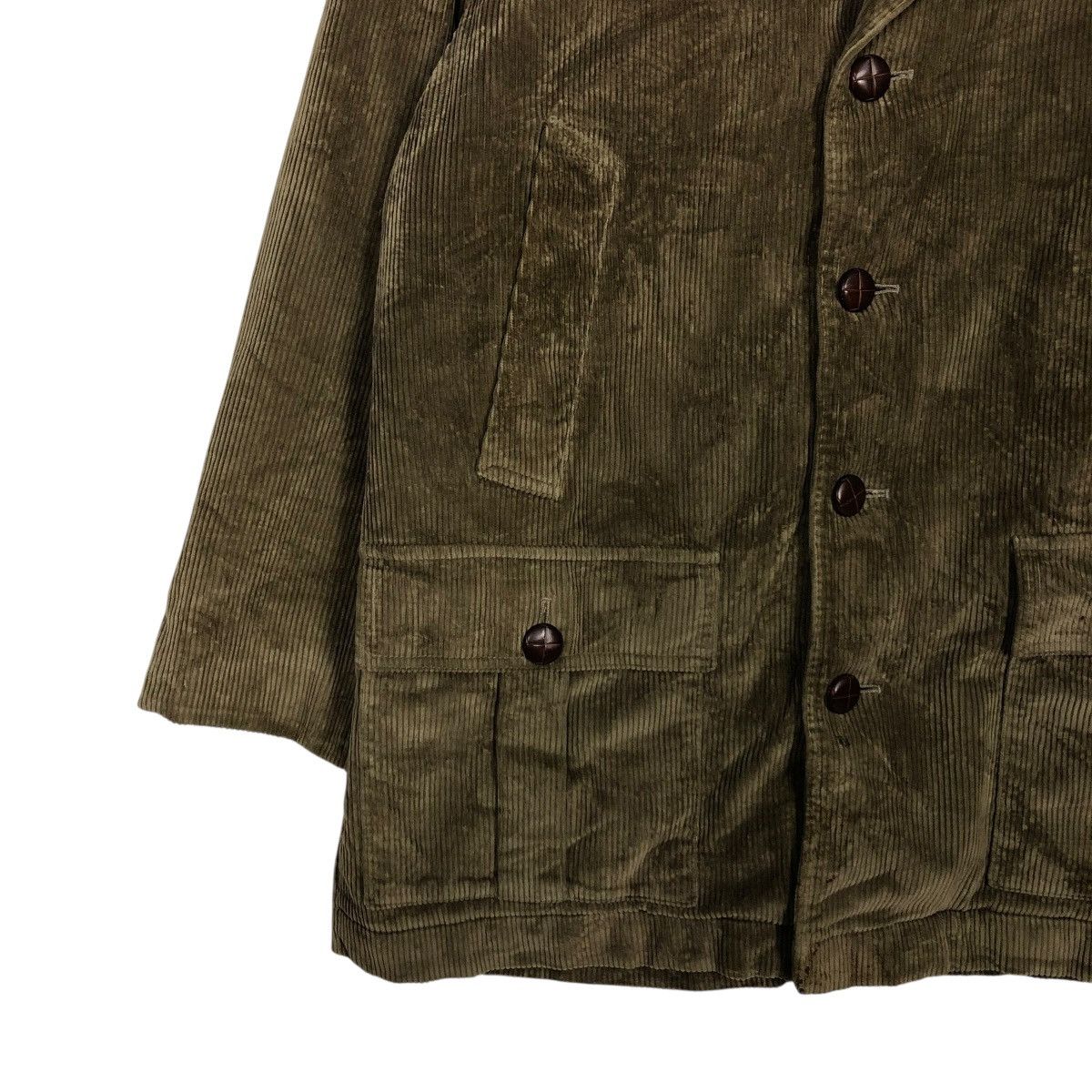 Brooks Brothers 🔥VINTAGE CORDUROY WORK JACKET BROOKS BROTHER MADE IN ENGLAND Size US M / EU 48-50 / 2 - 6 Thumbnail