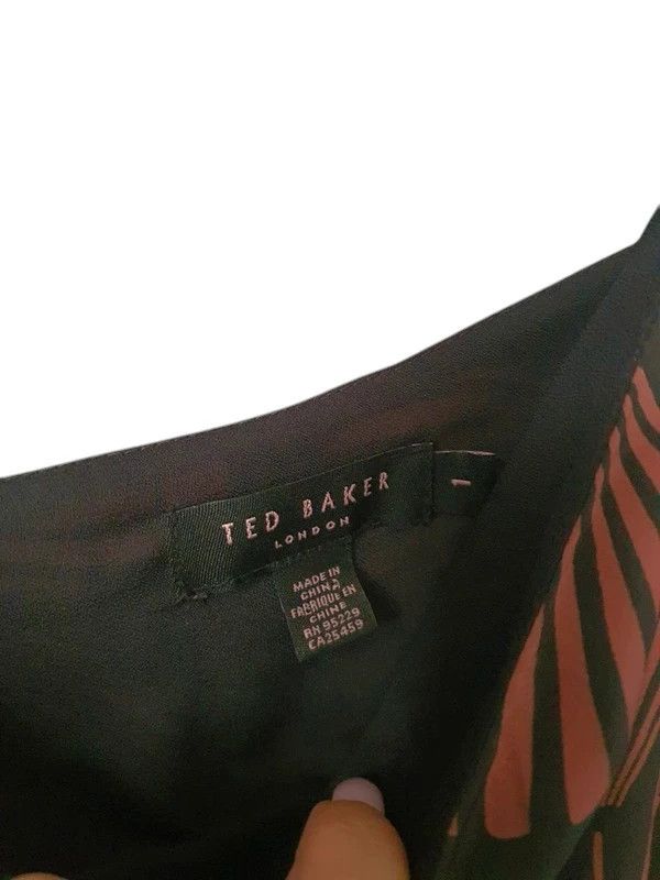 Ted Baker Ted Baker silk maxi dress 6/8 Size S / US 4 / IT 40 - 5 Thumbnail