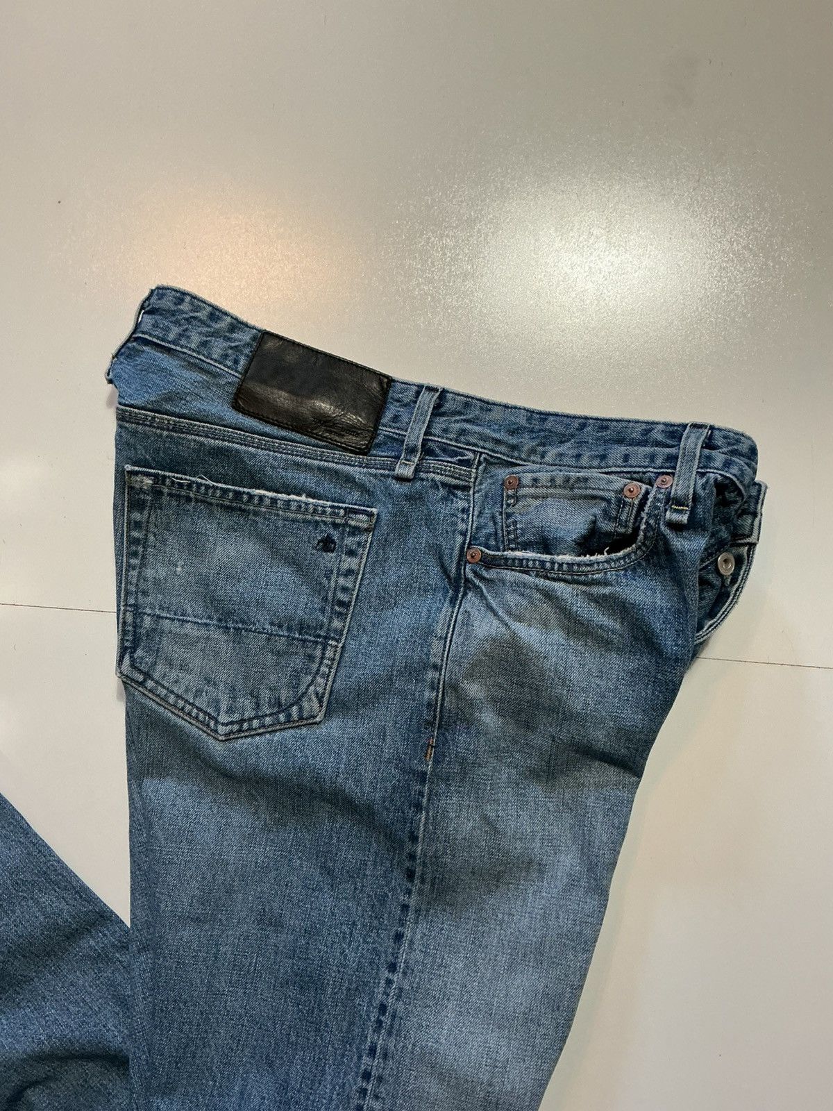 Rag & Bone $228 Rag & Bone New York Fit 2 Button Fly Denim Jeans Size US 34 / EU 50 - 7 Thumbnail
