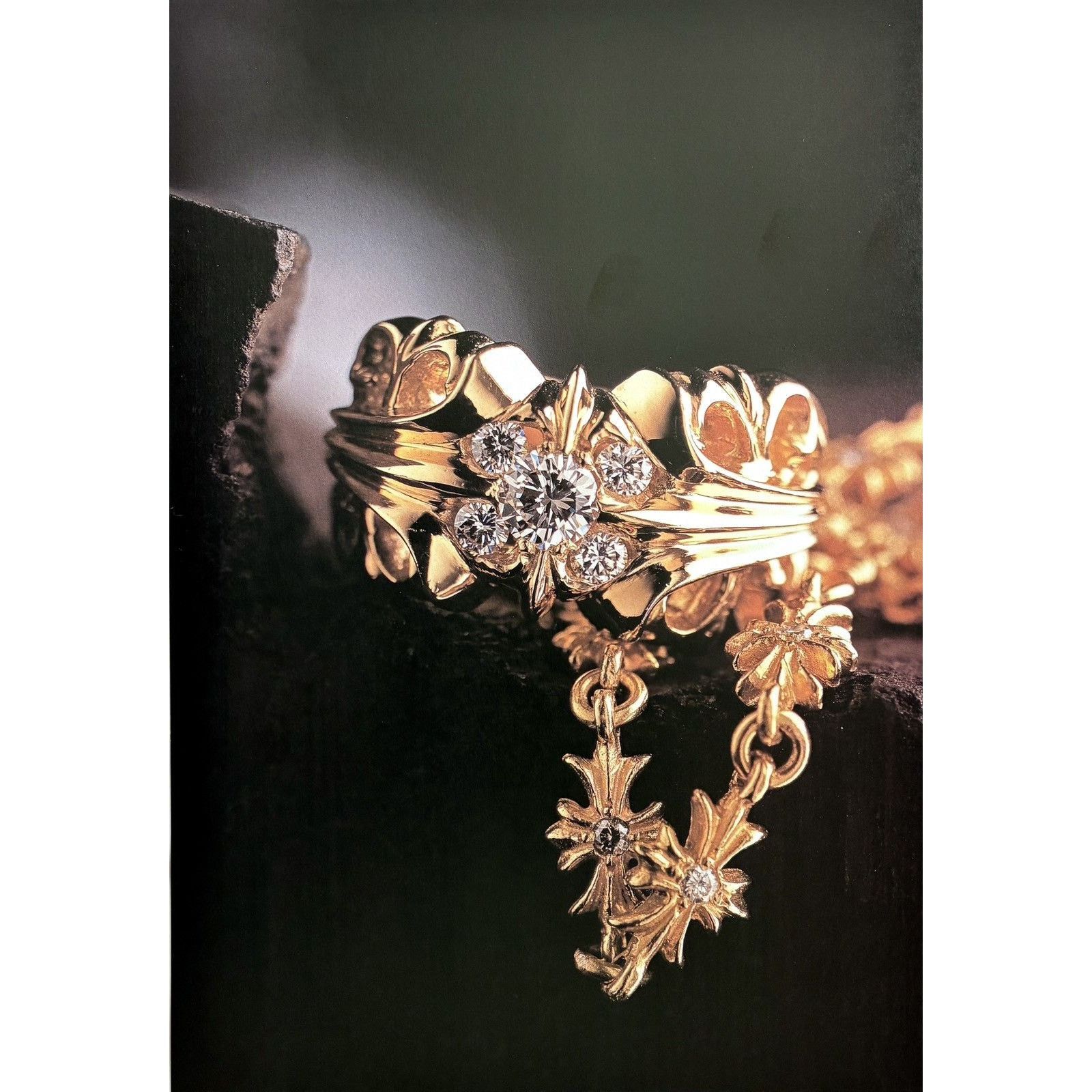 Chrome Hearts × Jewelry × Vintage Chrome Hearts jewelry photo Framed poster 8x11 Size ONE SIZE - 2 Thumbnail