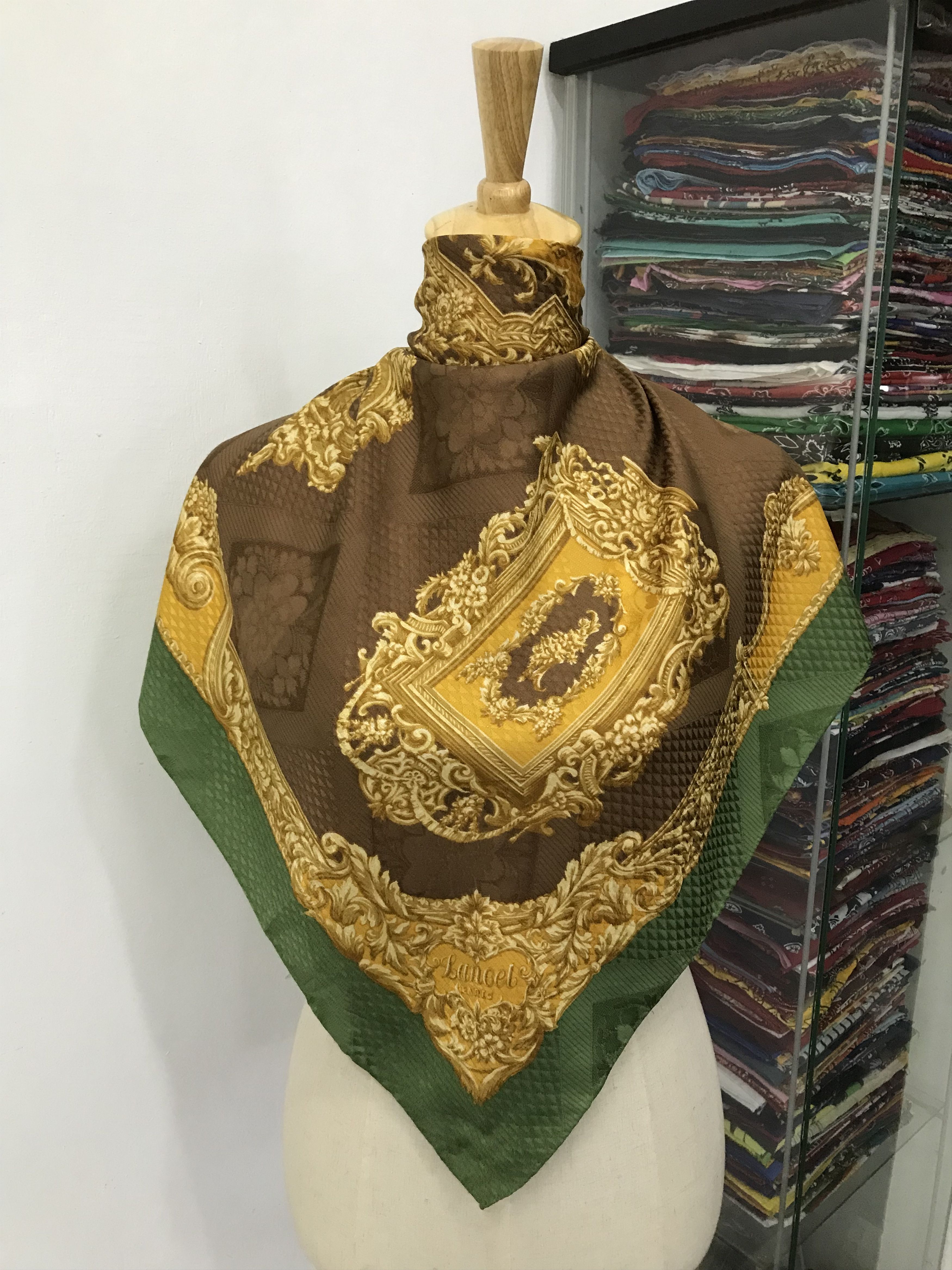 Lancel Vintage Lancel Silk Scarf Size ONE SIZE - 1 Thumbnail