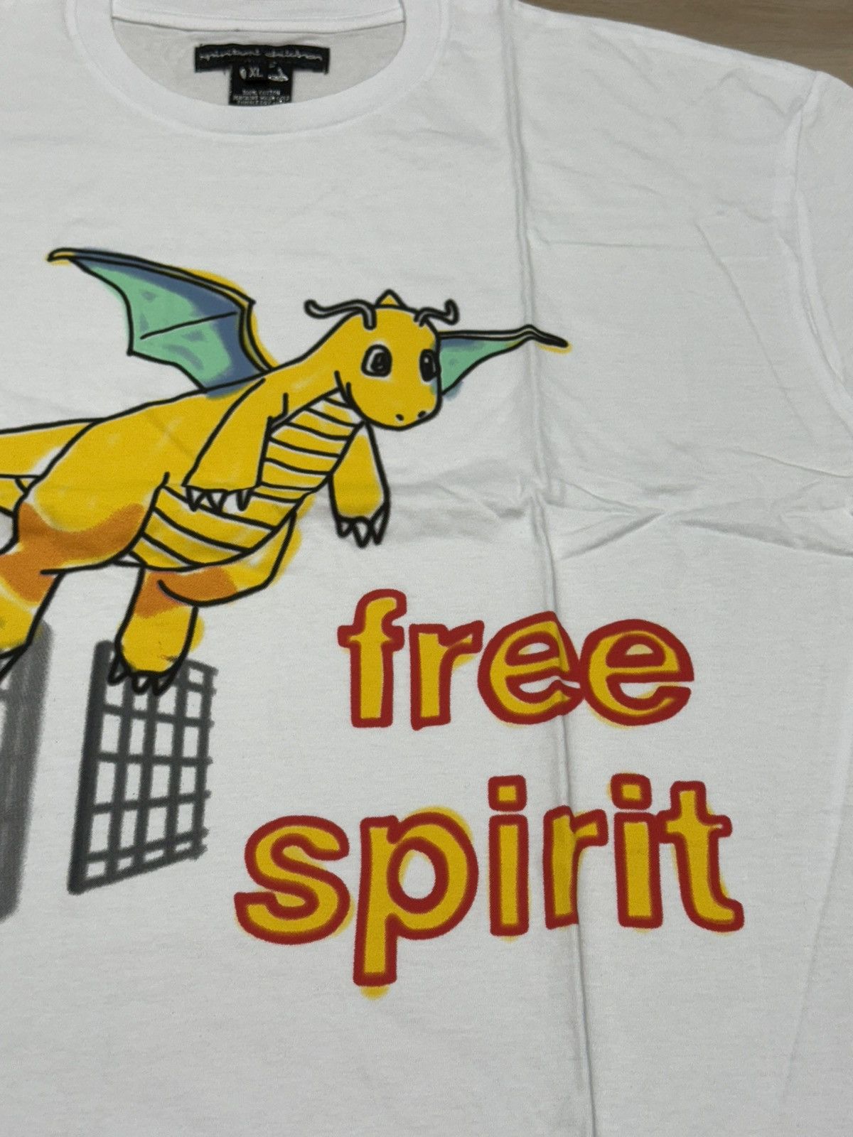 Siberia Hills Siberia Hills Free Spirit Dragonite Pokemon Tee Size US XL / EU 56 / 4 - 3 Thumbnail