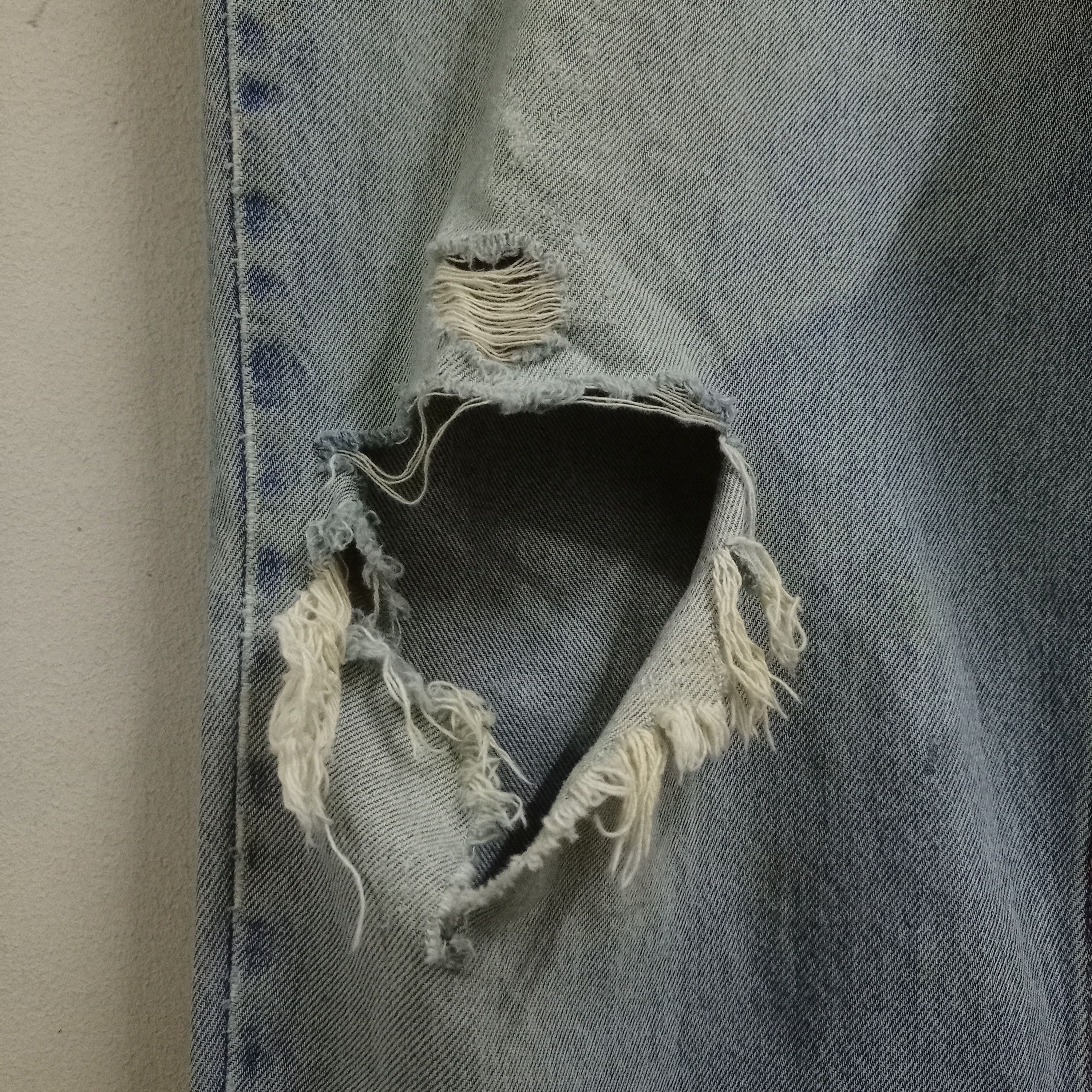 Levi's Vintage 90s Levis Orange Tab Distressed Baggy Jeans Size US 42 / EU 58 - 4 Thumbnail