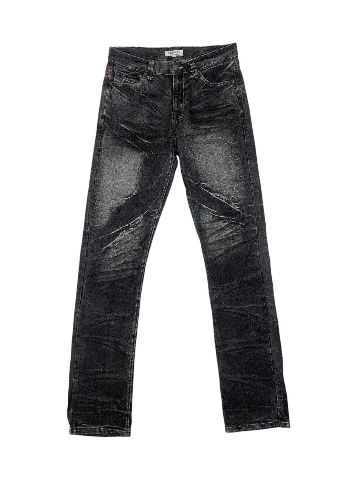 Japanese Brand Japanese Brand Lowbox Stone Washed Denim Jeans Size US 31 - 1 Thumbnail