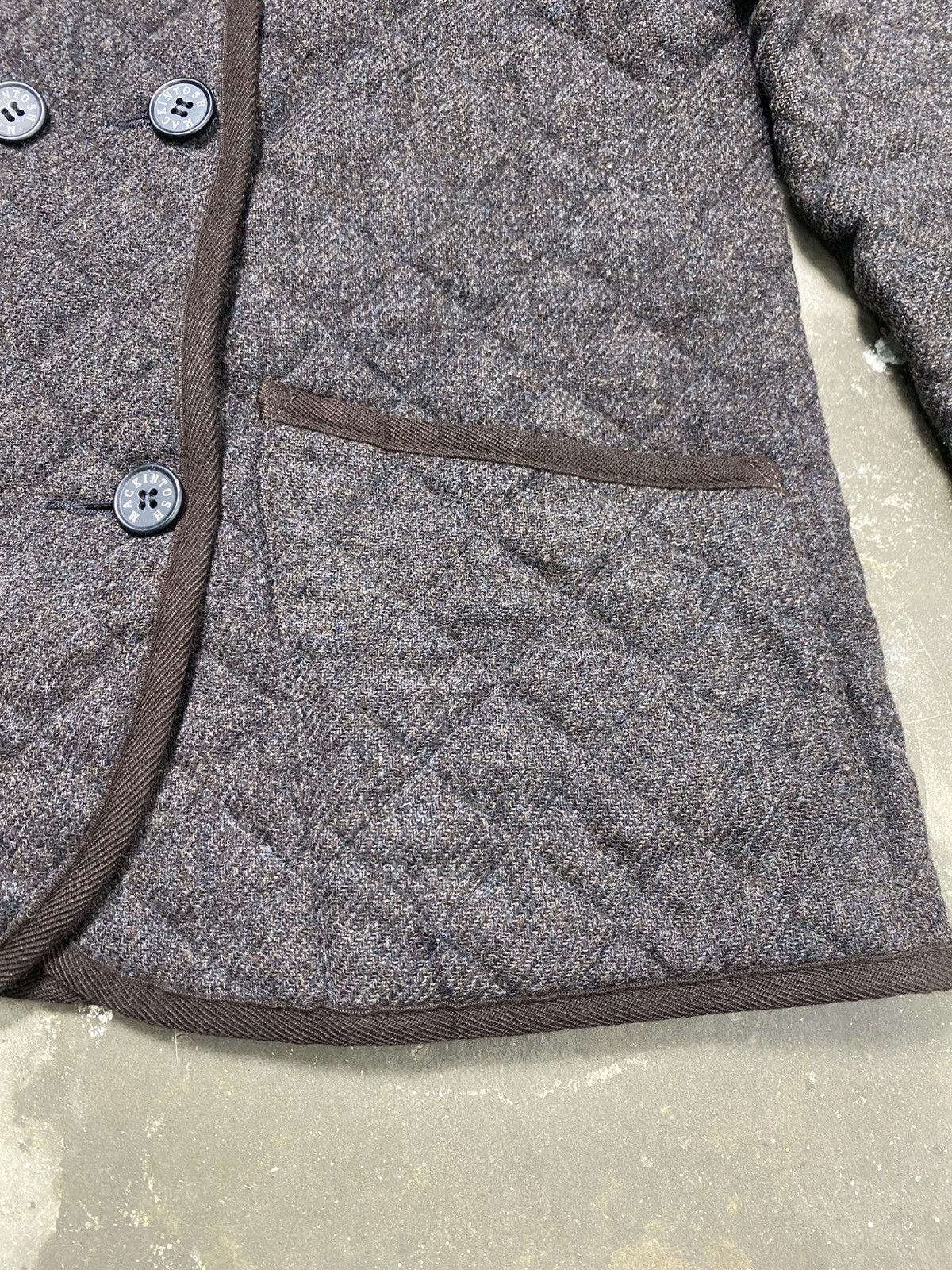 Mackintosh Rare Mackintosh Scotland Quilted Wool Jacket Size XXS / US 00 / IT 34 - 7 Thumbnail
