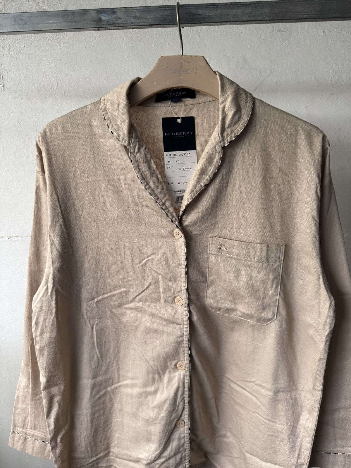 Burberry Burberry Pyjamas Shirt Size L / US 10 / IT 46 - 4 Thumbnail