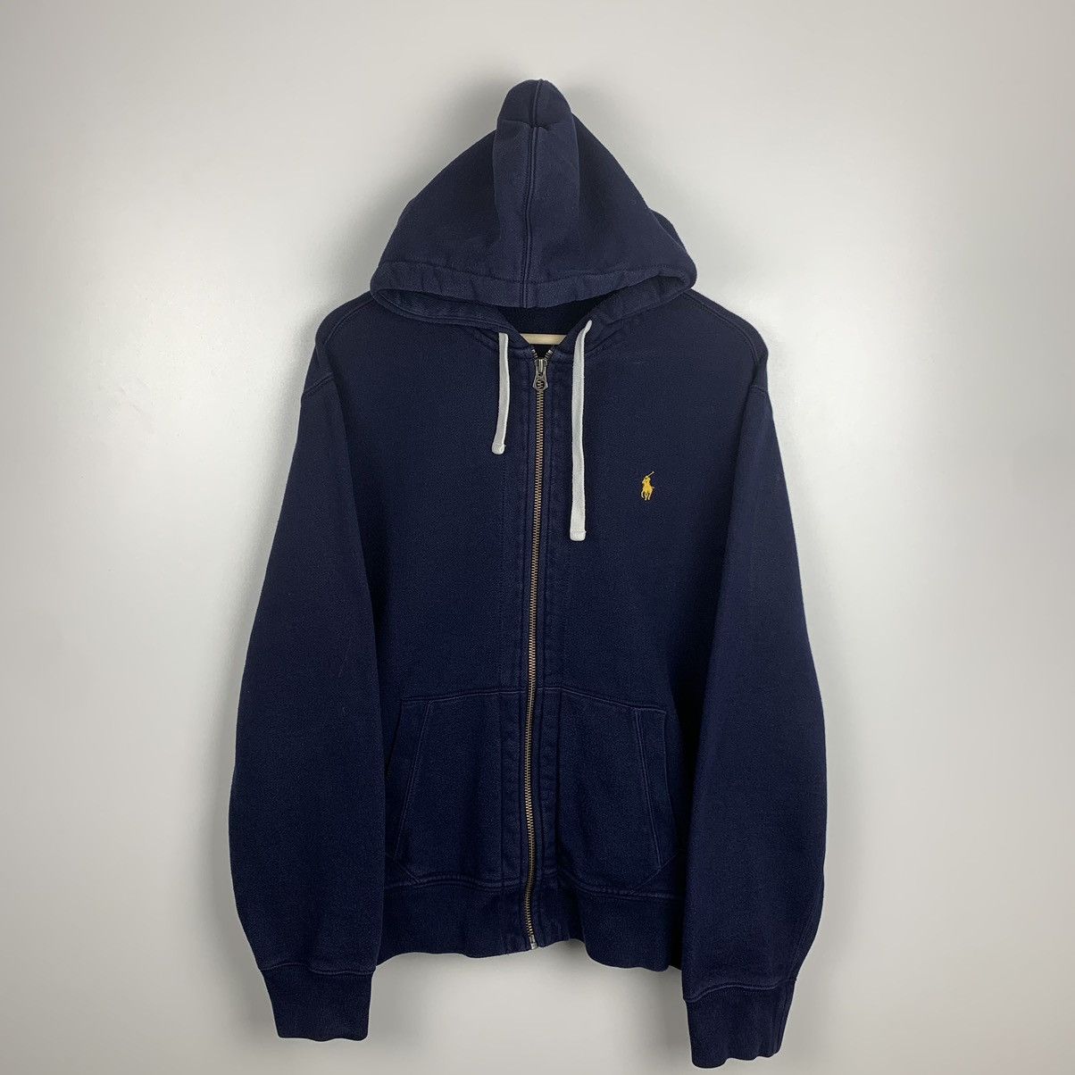 Polo Ralph Lauren Y2K Polo Ralph Lauren Full Zip Hoodie Yellow Pony Logo Size US L / EU 52-54 / 3 - 1 Thumbnail