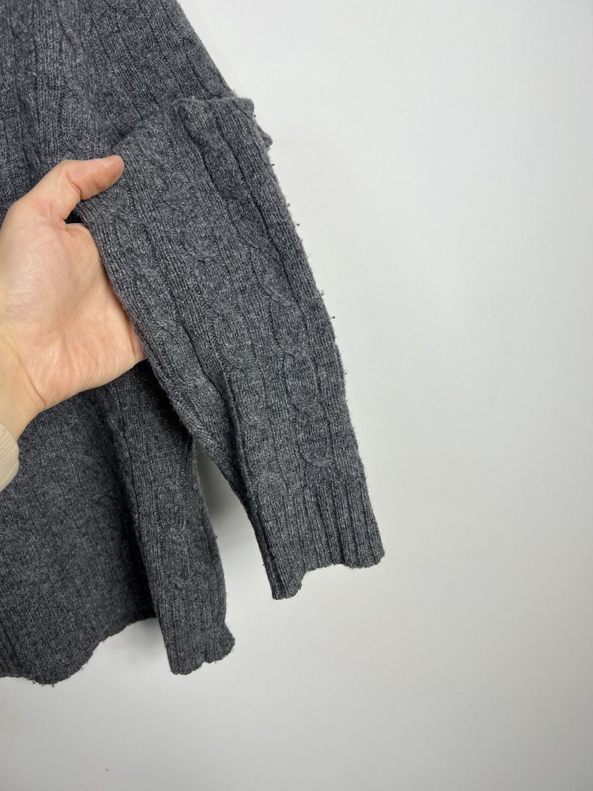 Polo Ralph Lauren × Ralph Lauren Sport Braid Sweater Ralph Lauren 100% Lambs Wool Size L / US 10 / IT 46 - 5 Thumbnail