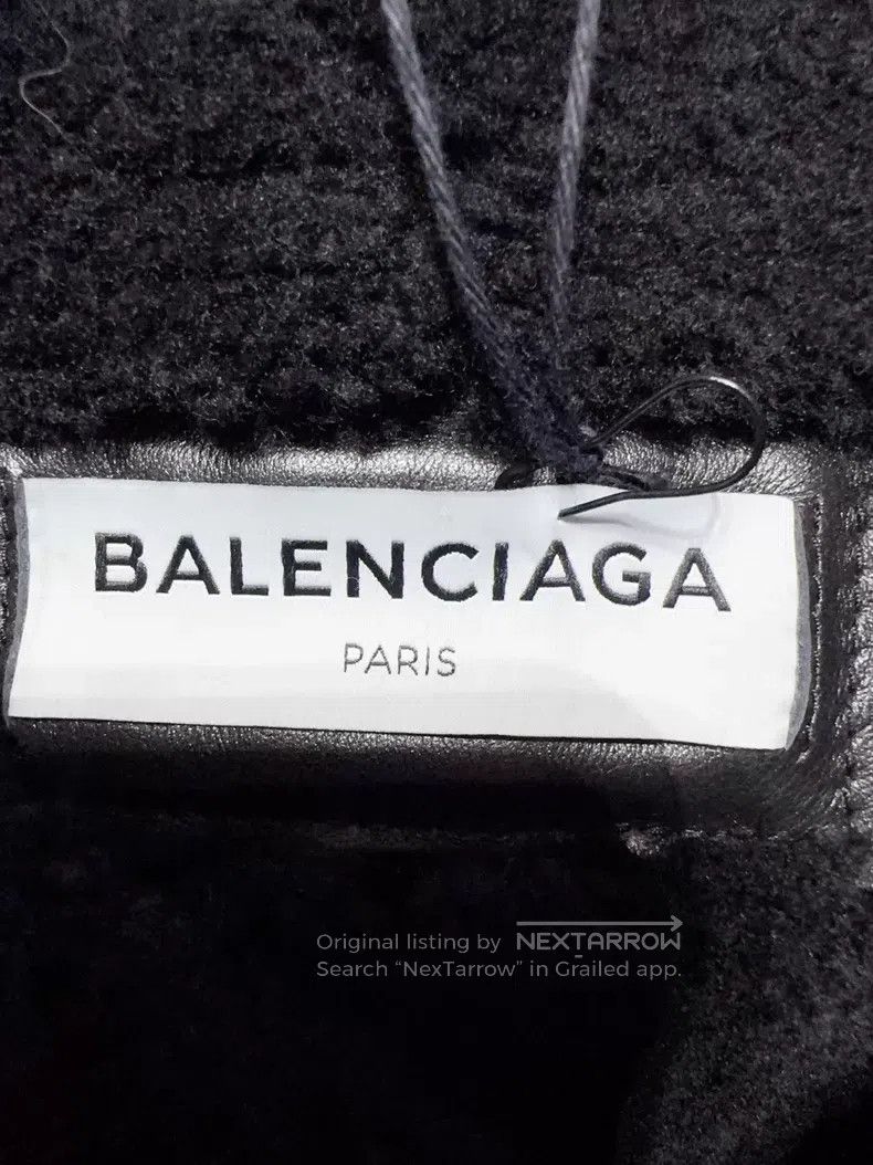 Balenciaga Balenciaga Fur and leather combination jacket Size XXS / US 00 / IT 34 - 3 Thumbnail