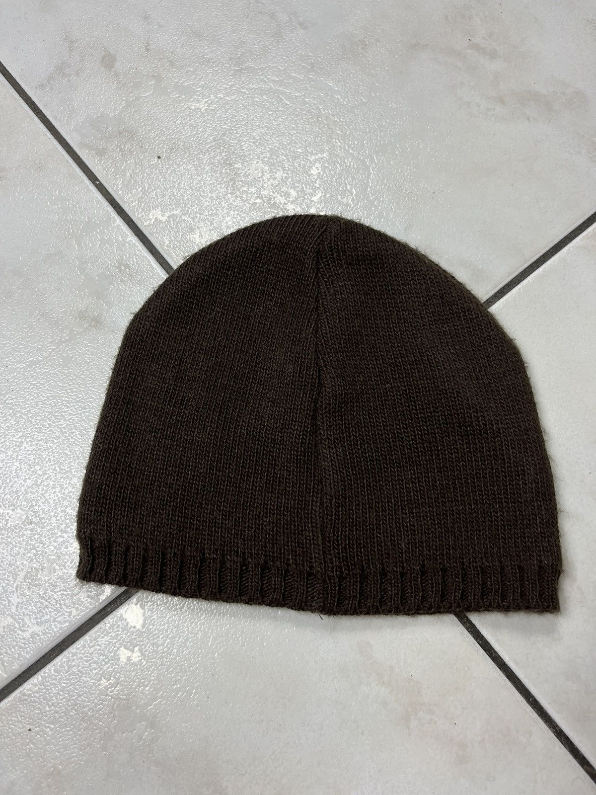 Diesel × Vintage Vintage Diesel y2k beanie knitted big logo cap hat Size ONE SIZE - 8 Thumbnail