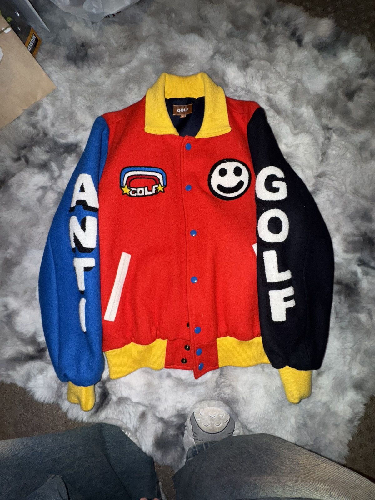 Golf Wang Anti Golf Varsity Jacket Size US M / EU 48-50 / 2 - 2 Thumbnail
