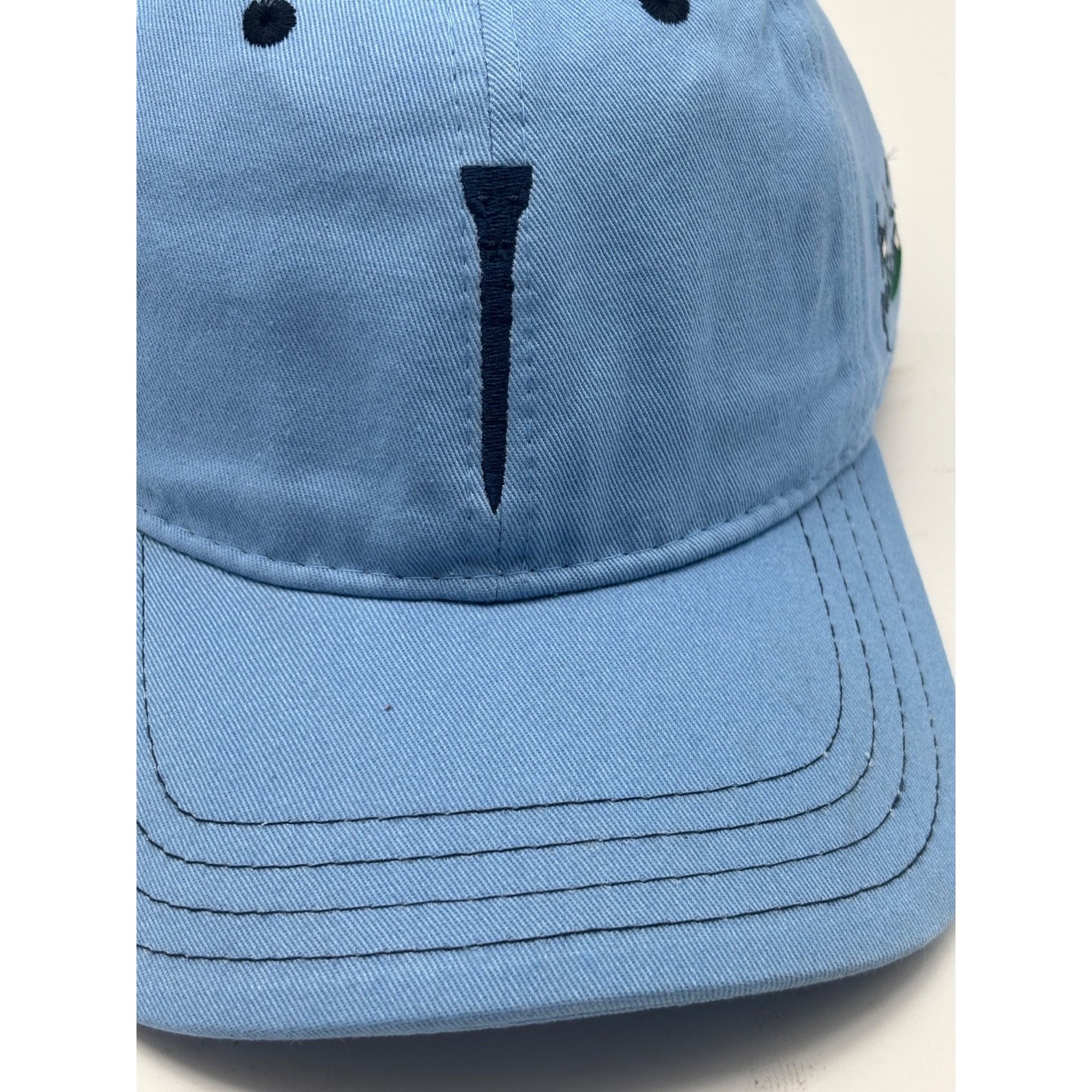 Other Pukka Men’s Tee-Embroidered Cotton Twill Golf Cap, Blue, OS Size ONE SIZE - 2 Thumbnail