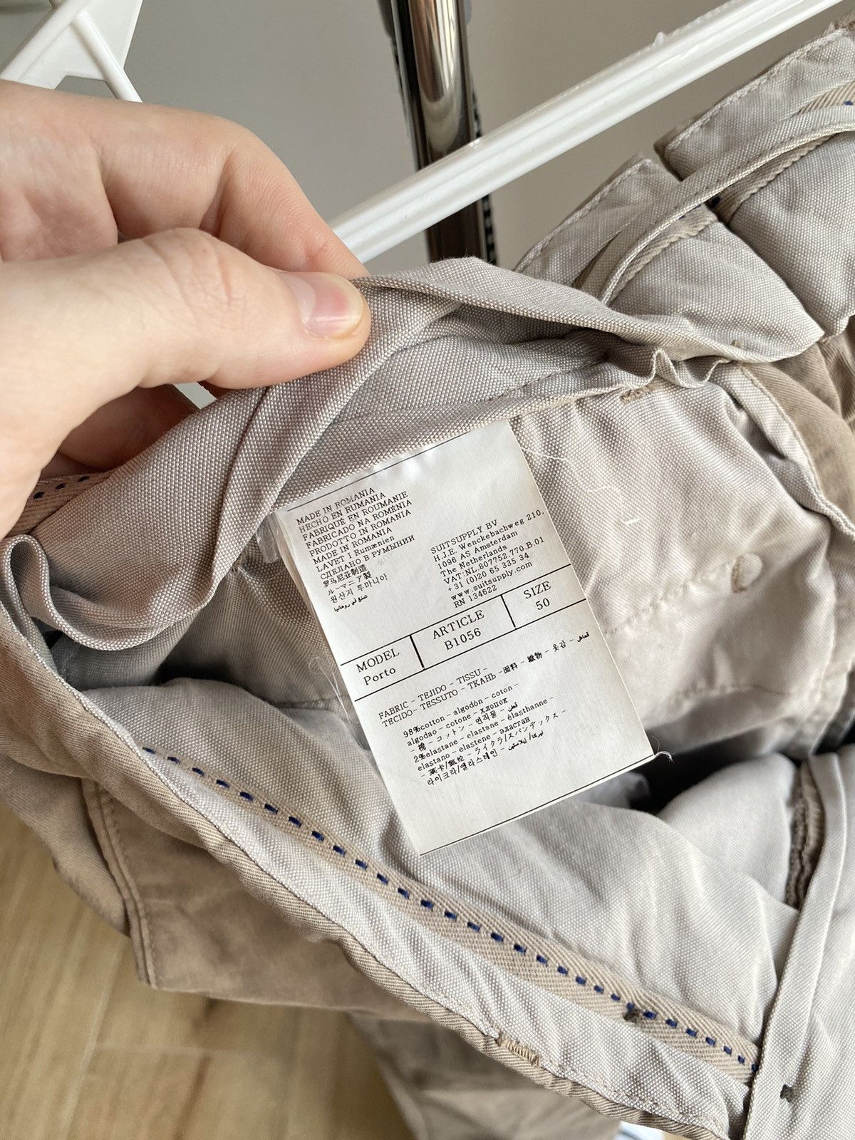 Suitsupply Suitsupply Pants Size 40R - 10 Thumbnail